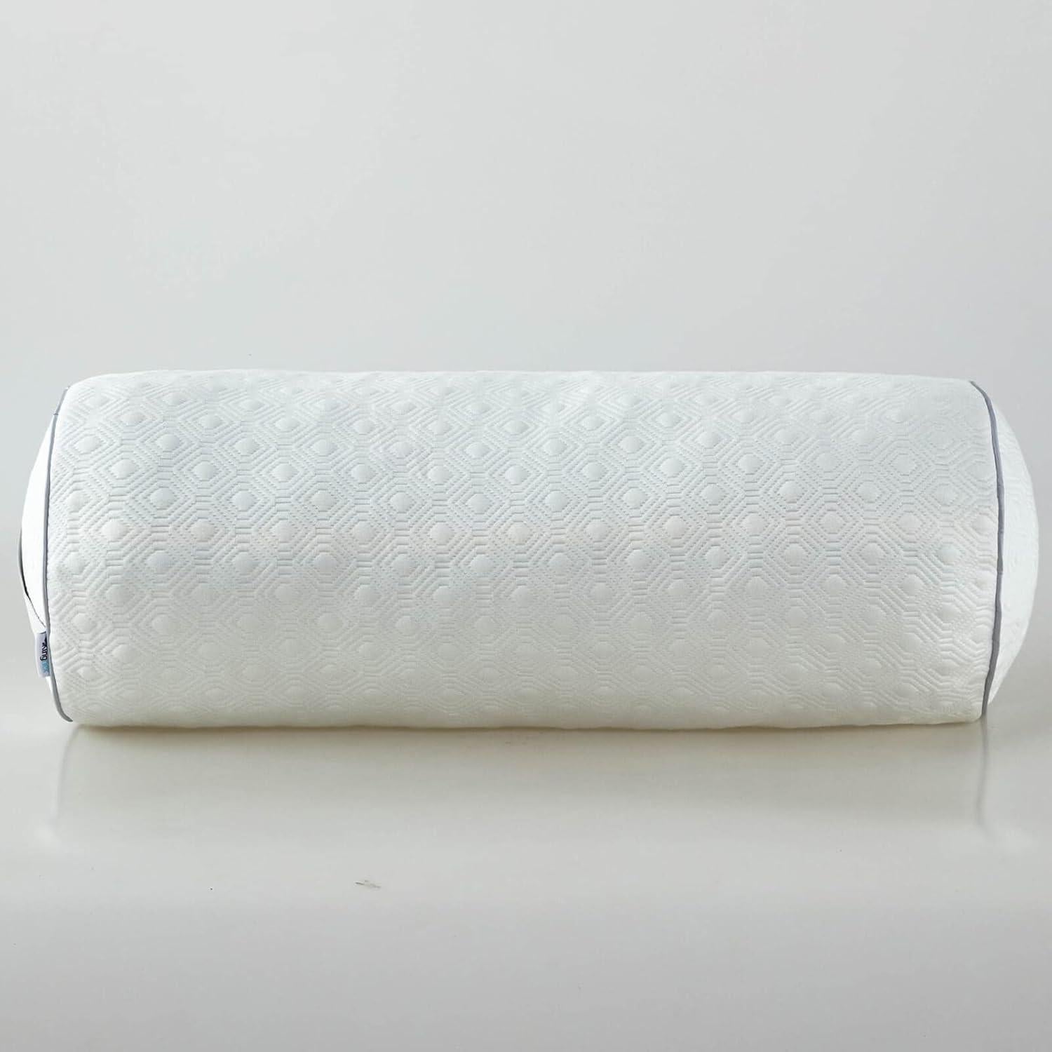 Almohada Rodante Ajustable Kingnex Espuma de Memoria 45x15cm