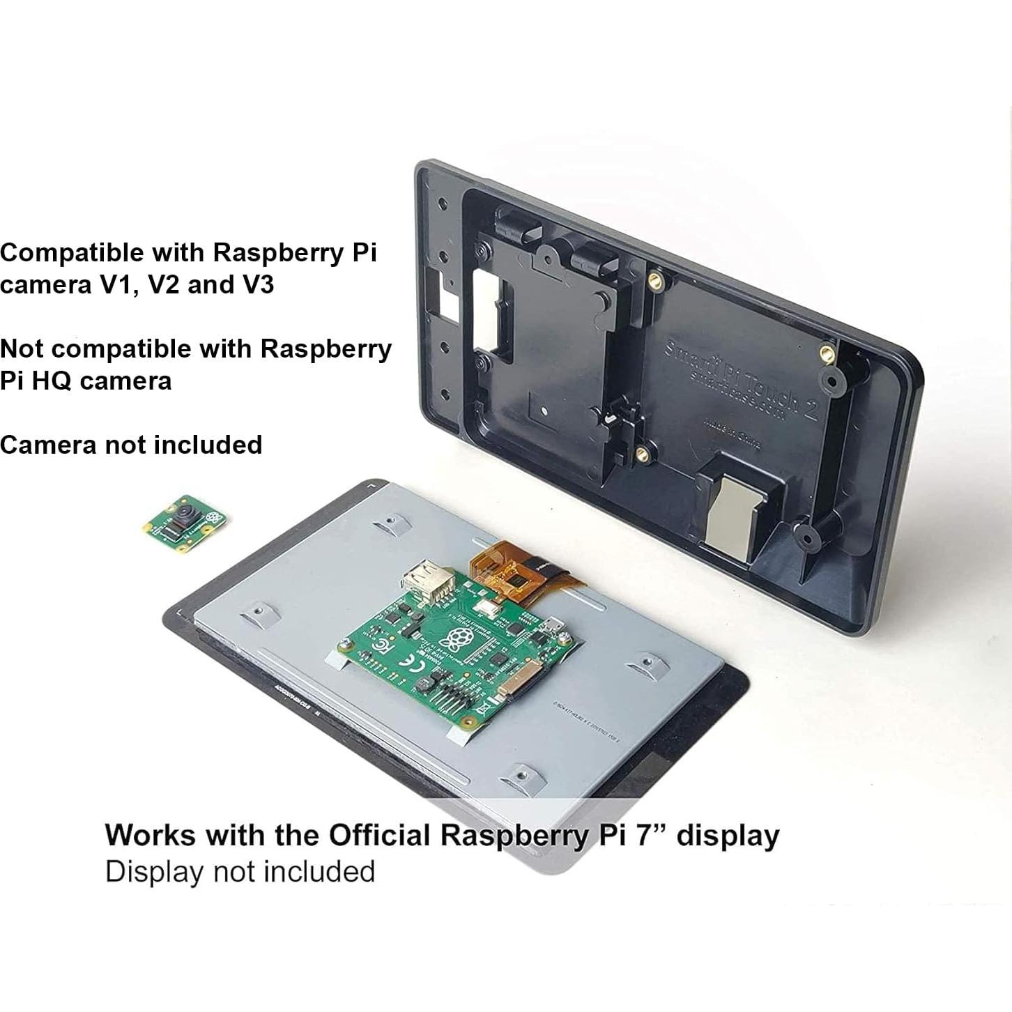 Estuche SmartiPi Touch 2 para Pantalla Raspberry Pi 7"