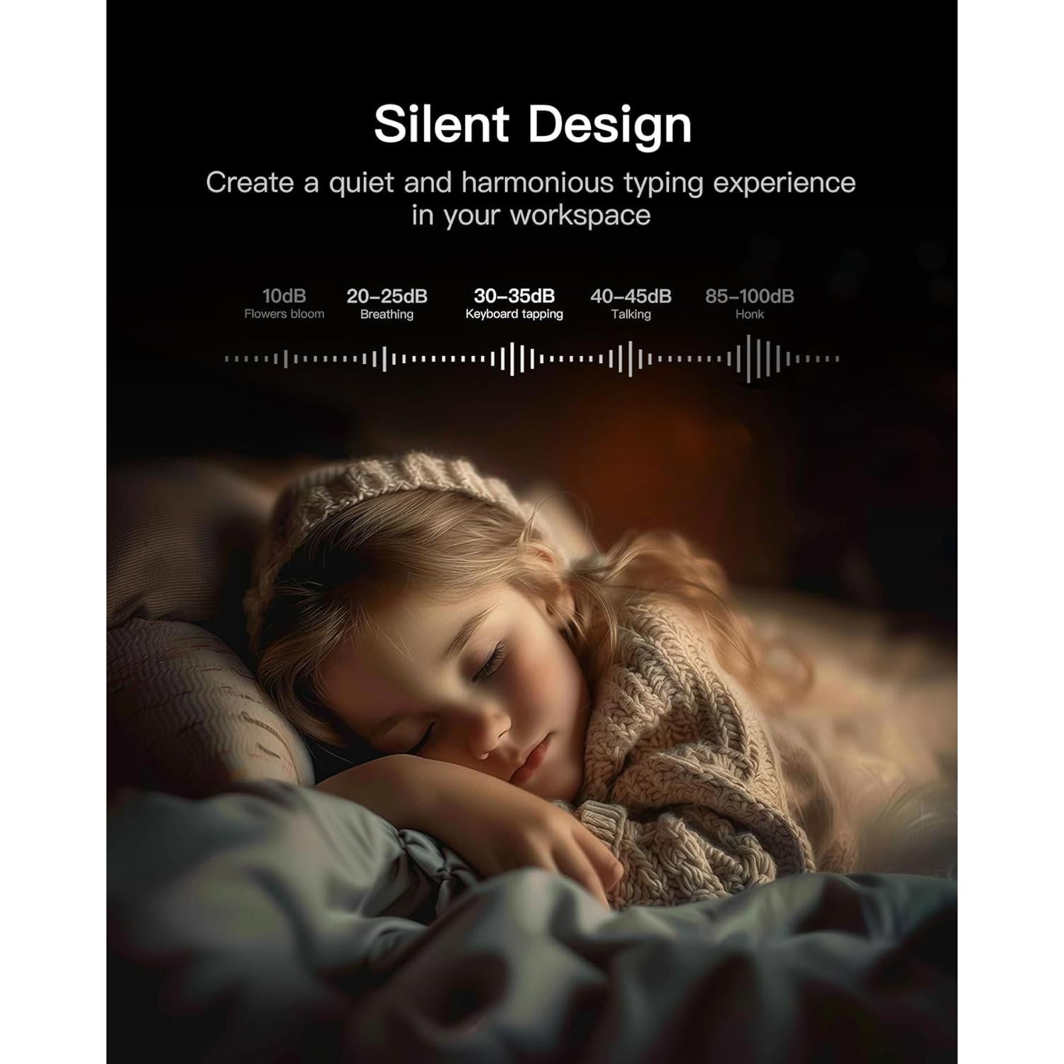 Combo Teclado y Ratón Inateck Inalámbrico con Soporte