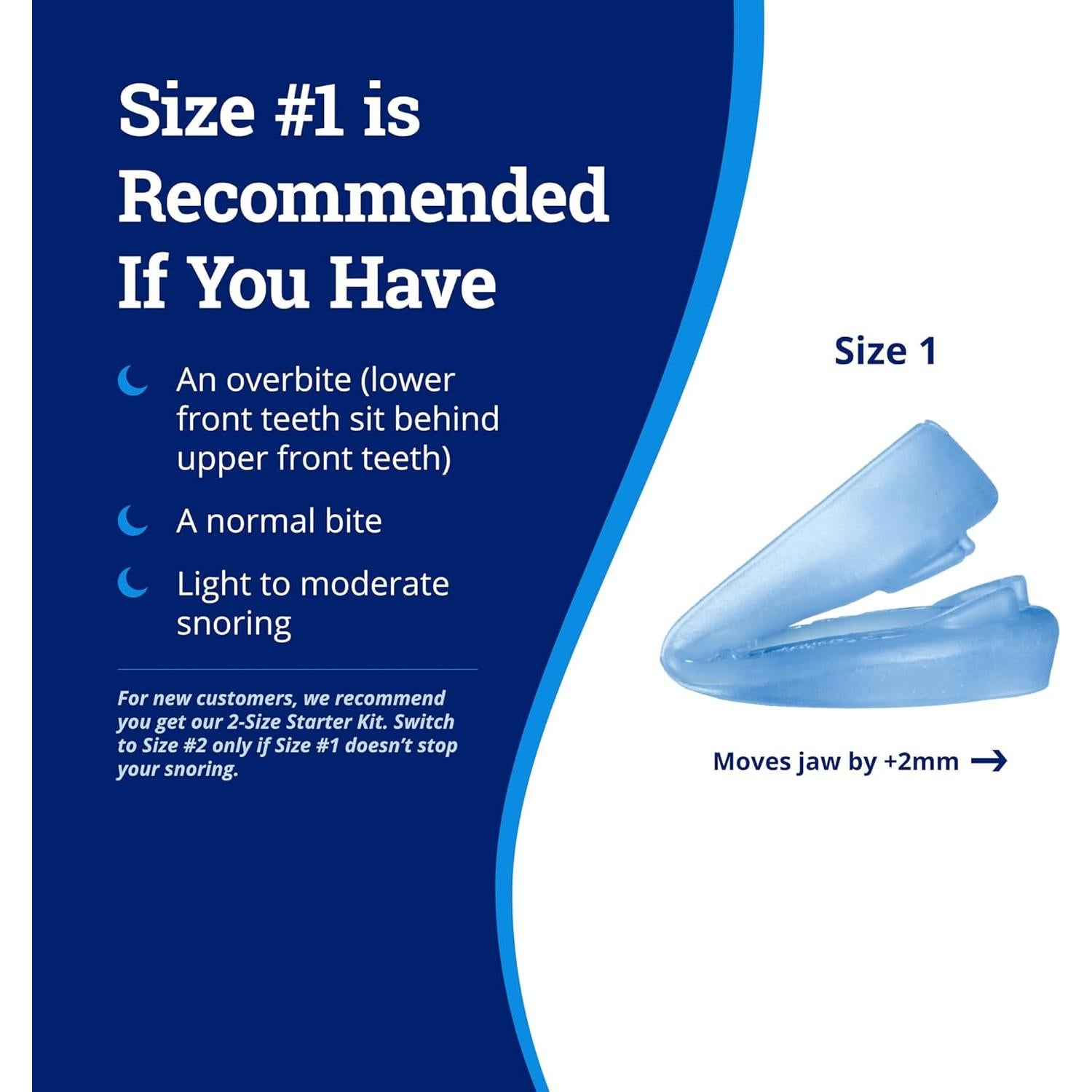 Dispositivo Bucal ZQuiet Confort #1 + Limpiador 1.5oz - Anti-Ronquidos