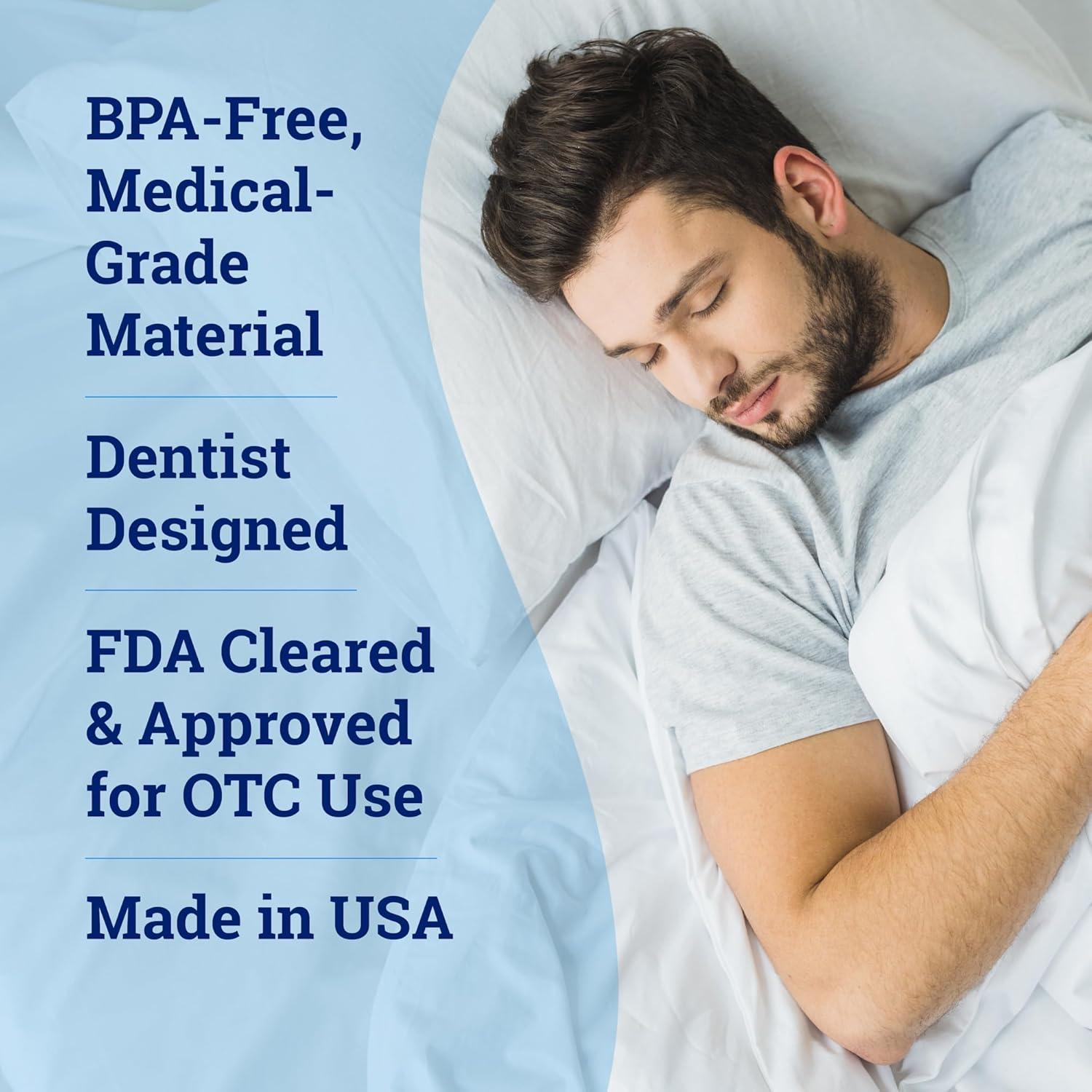 Dispositivo Bucal ZQuiet Confort #1 + Limpiador 1.5oz - Anti-Ronquidos