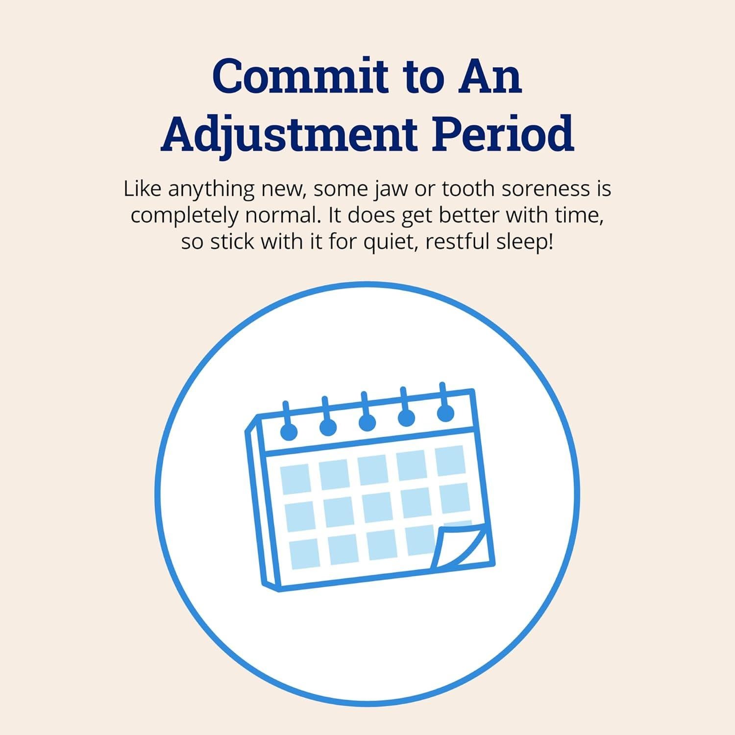 Dispositivo Bucal ZQuiet Confort #1 + Limpiador 1.5oz - Anti-Ronquidos