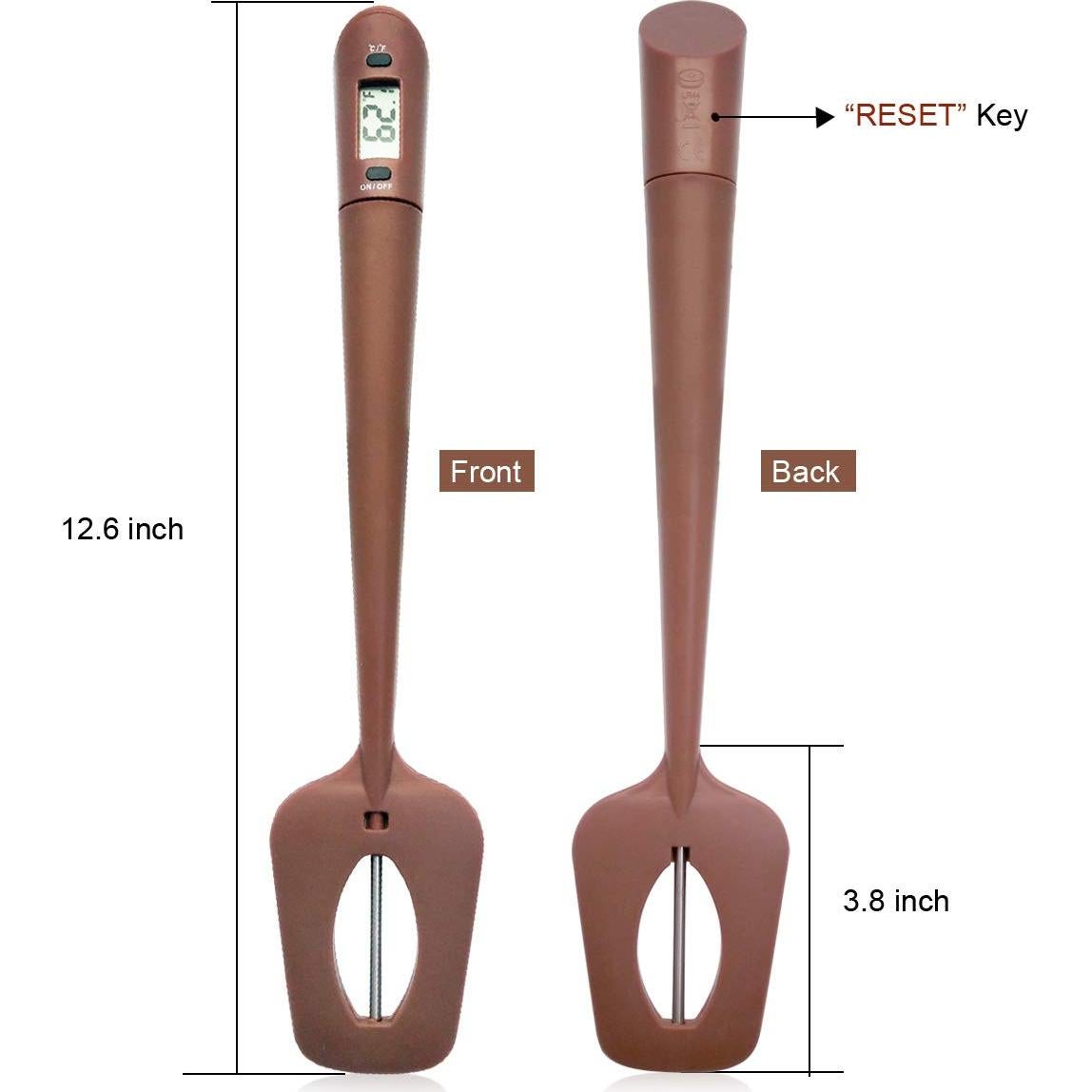 Espátula Digital Efeng con Termómetro y Clip para Olla 30.48 cm