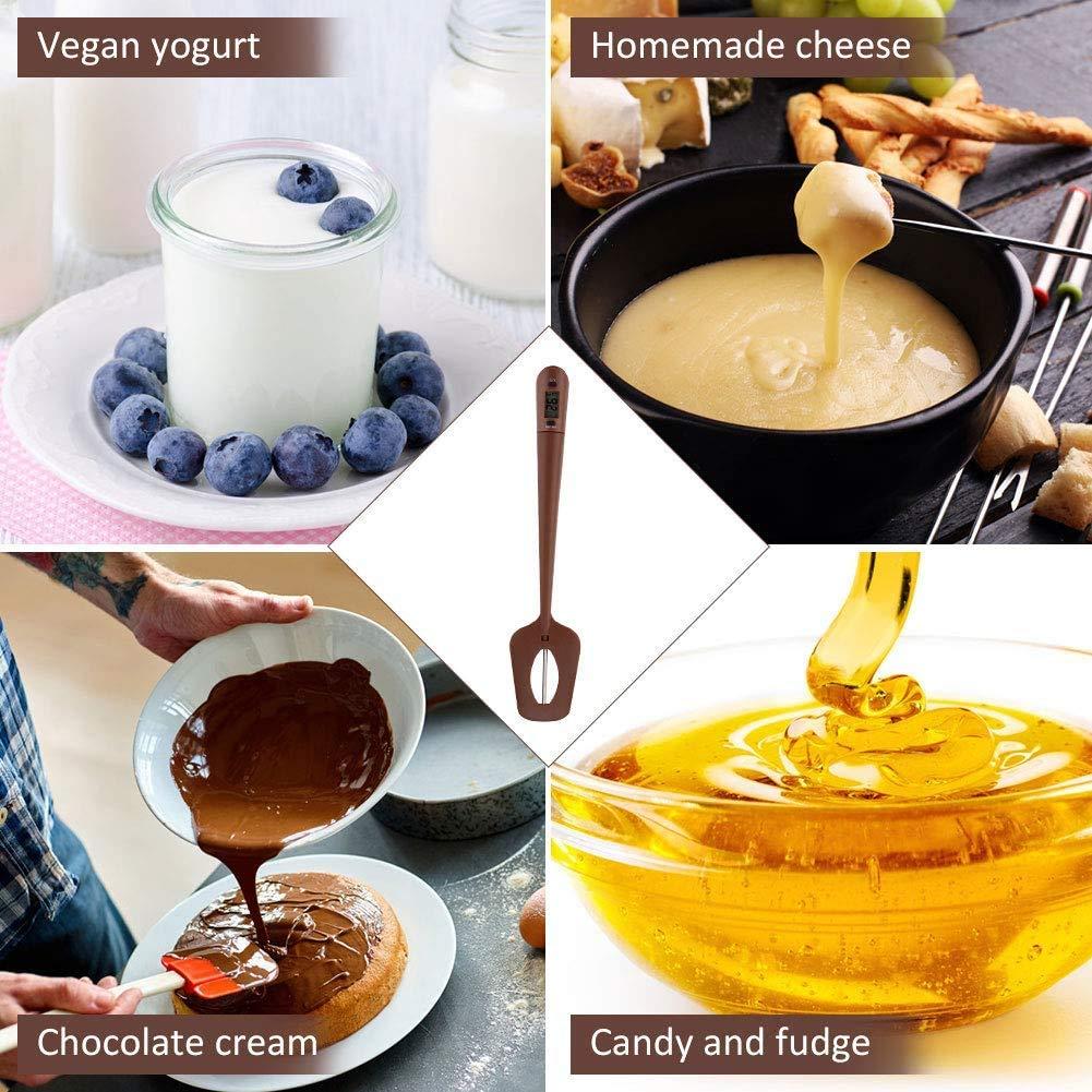 Espátula Digital Efeng con Termómetro y Clip para Olla 30.48 cm