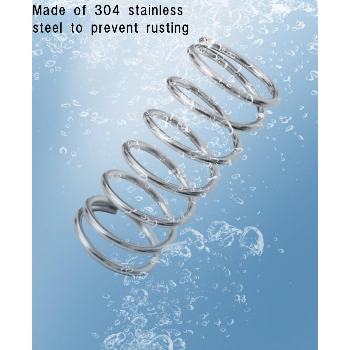 Soporte para Cepillos de Dientes Wjwumha 2 Piezas Acero Inoxidable