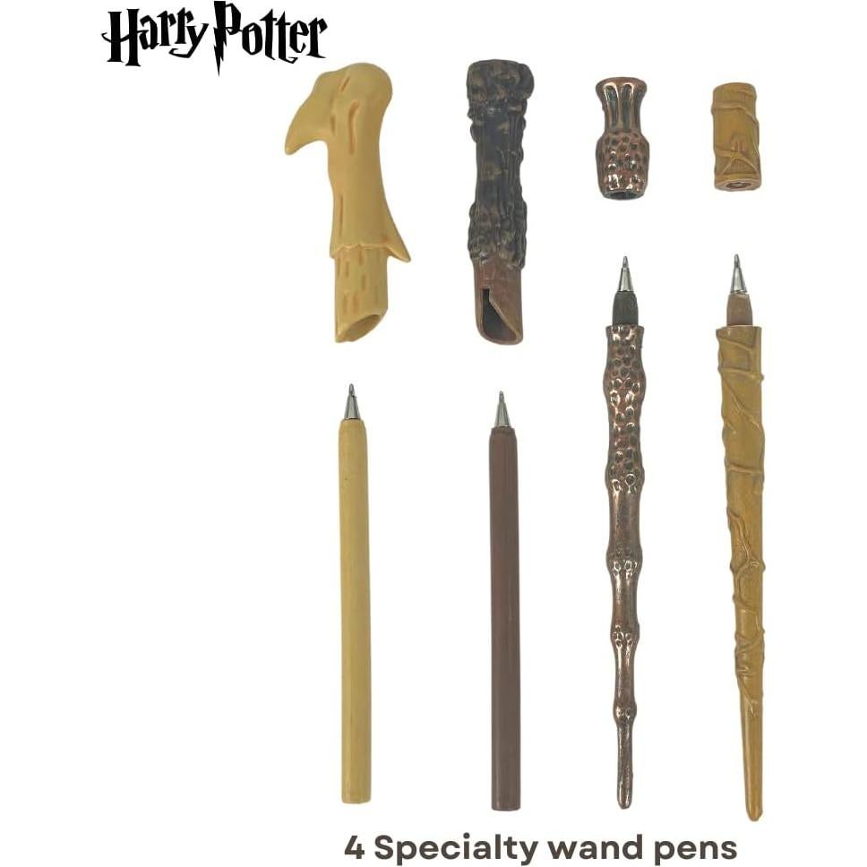 Juego de bolígrafos Harry Potter - Varitas de Voldemort, Hermione y Dumbledore
