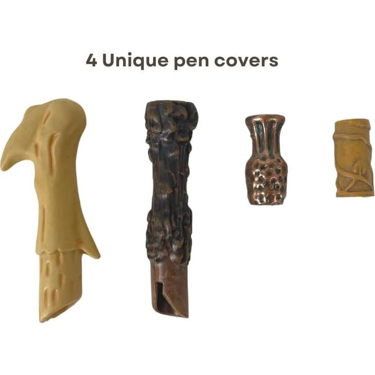 Juego de bolígrafos Harry Potter - Varitas de Voldemort, Hermione y Dumbledore