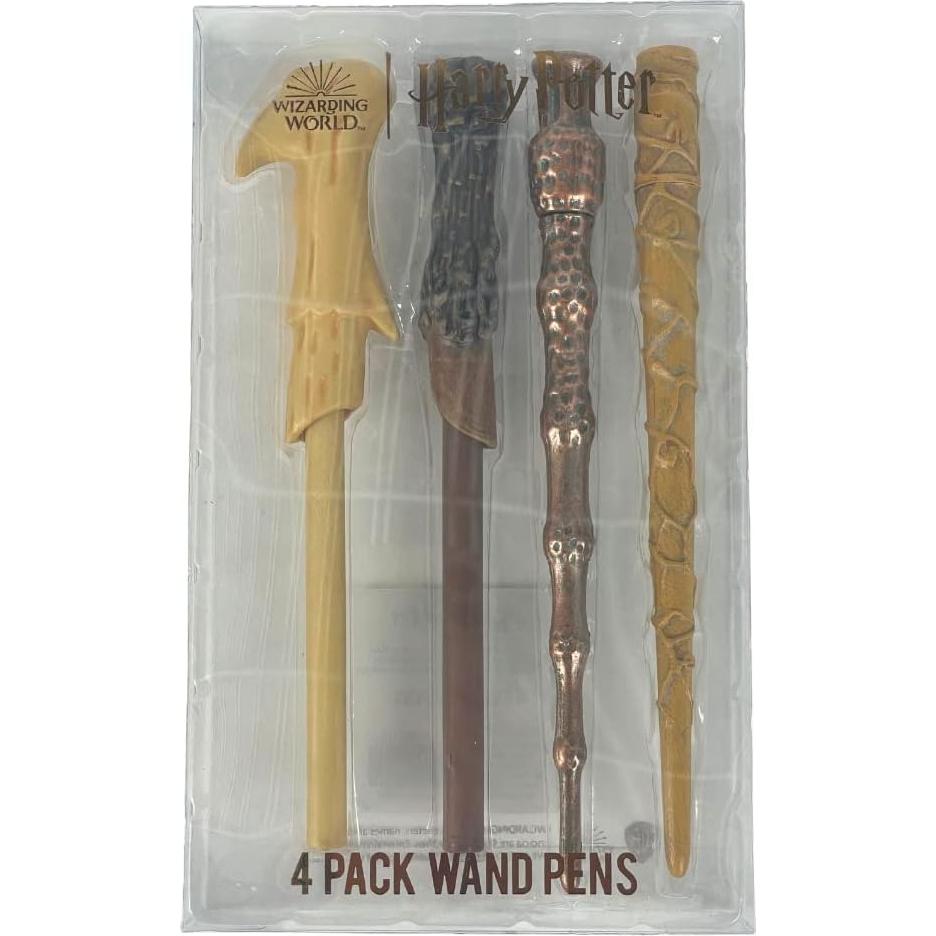 Juego de bolígrafos Harry Potter - Varitas de Voldemort, Hermione y Dumbledore