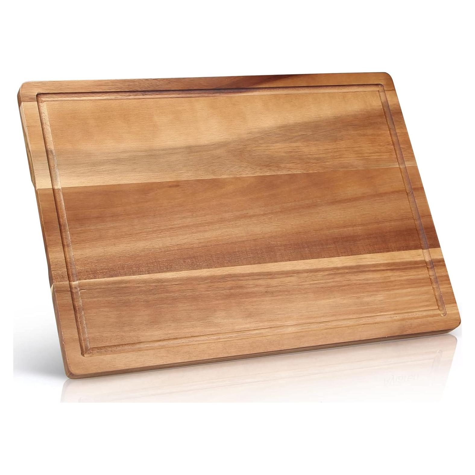 Tabla de Cortar de Madera de Acacia Ayiaren 38.1x25.4 cm