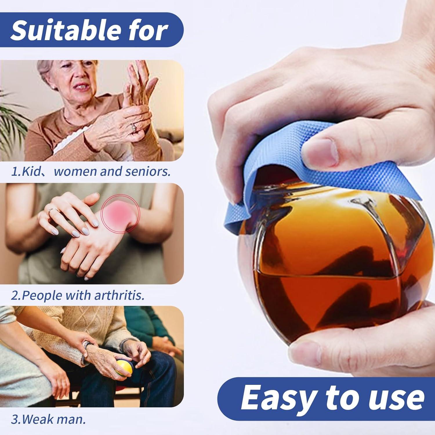 4 Almohadillas de Agarre Imeepa para Abrir Frascos - Antideslizantes