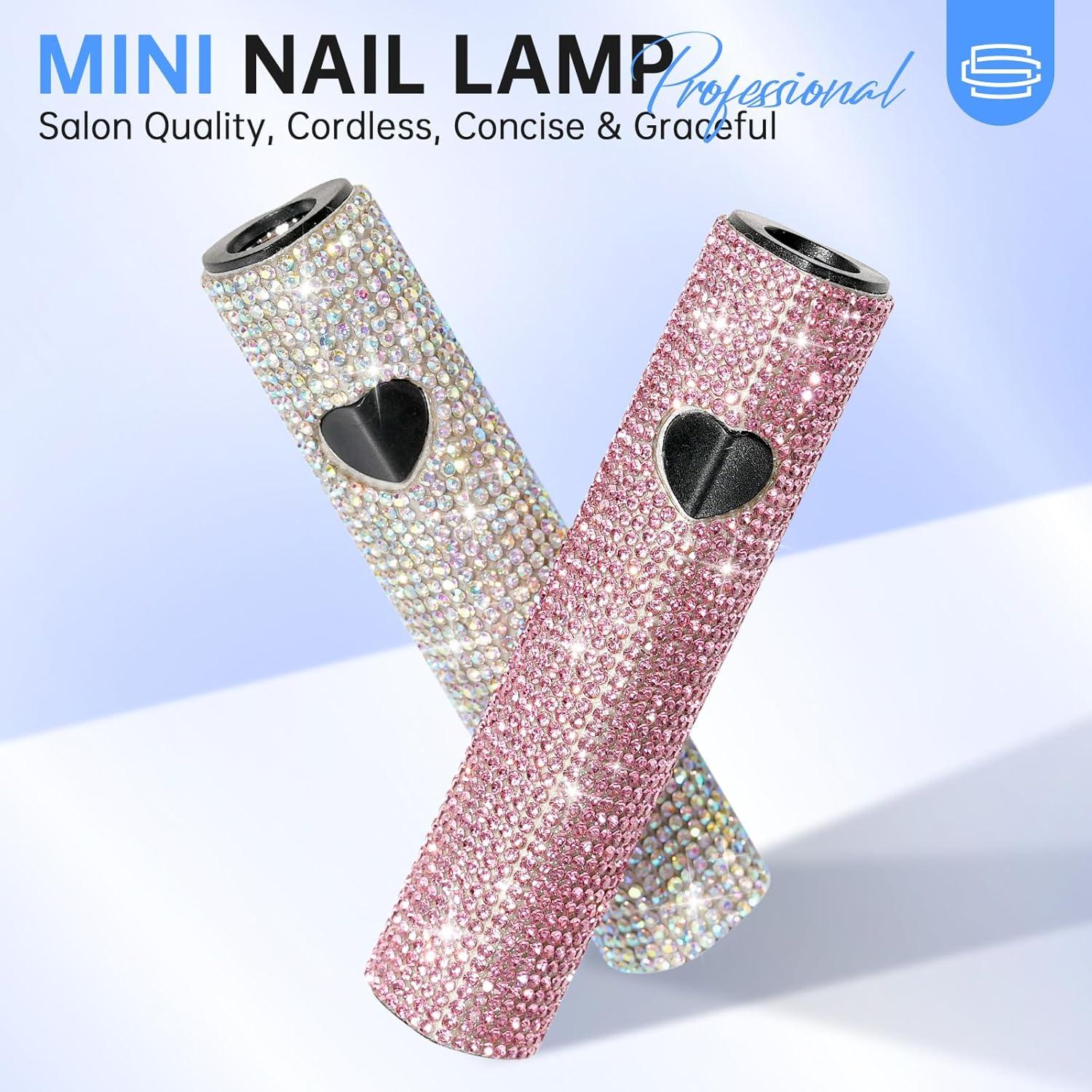 Lámpara UV para Uñas de Gel CHRISTINE SHELLY Portátil 300mAh