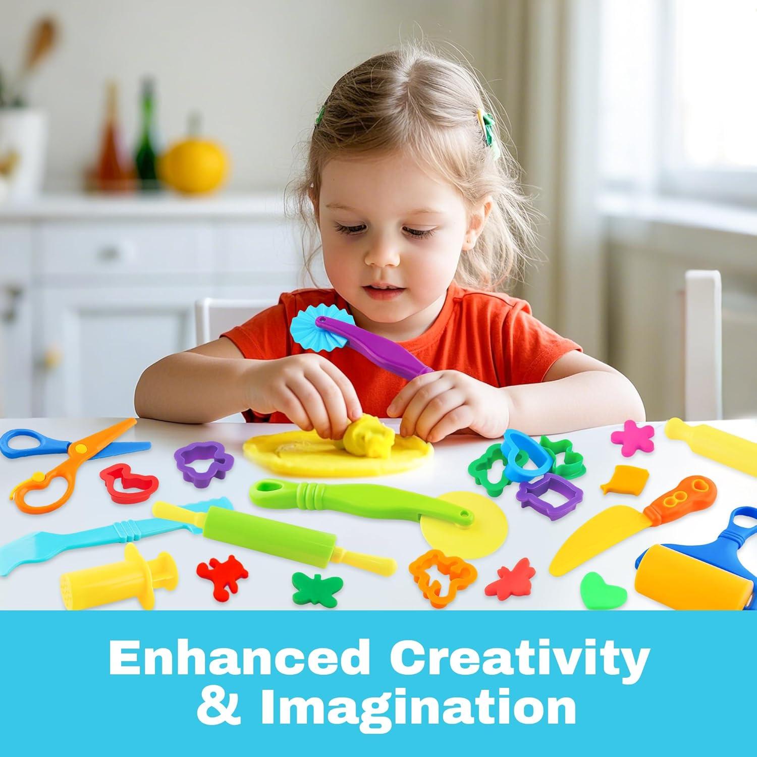 Juego de Herramientas de Masa 21 Piezas LanMa - Accesorios Creativos