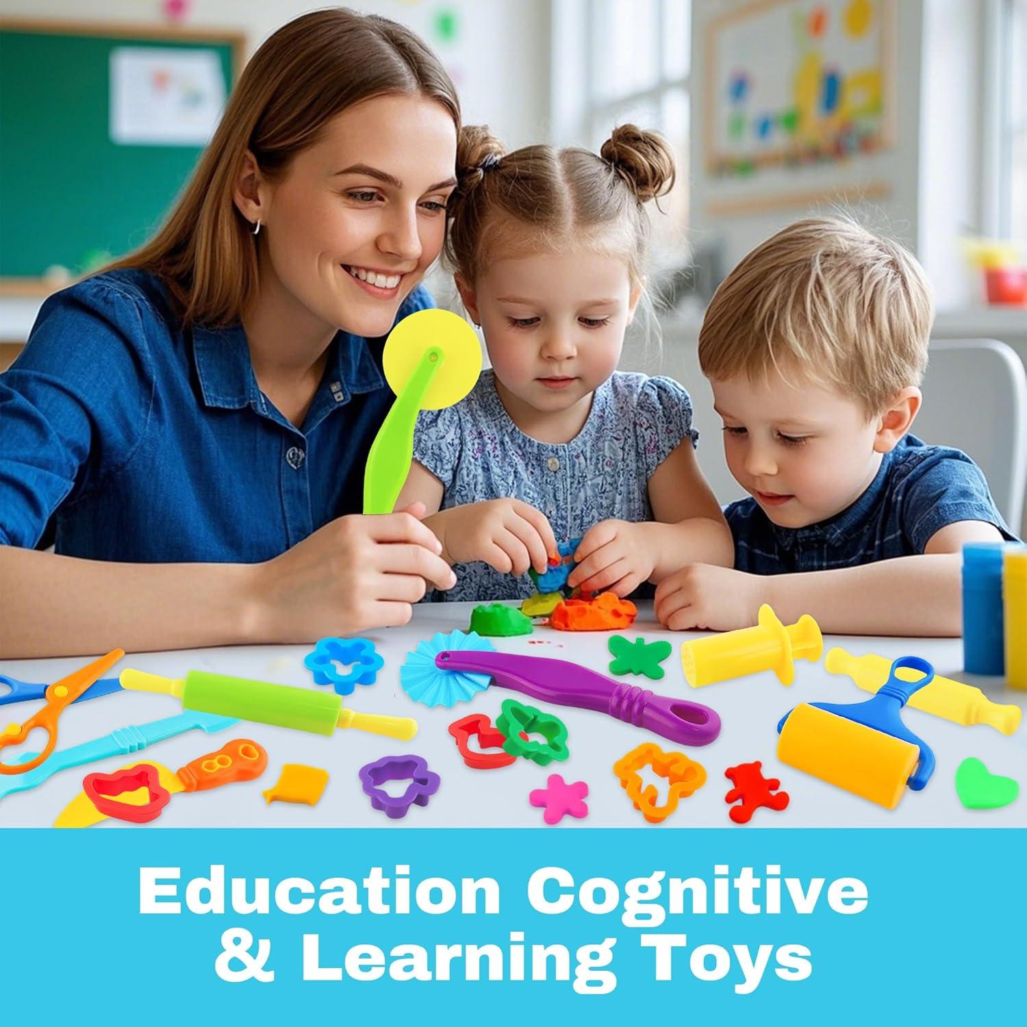 Juego de Herramientas de Masa 21 Piezas LanMa - Accesorios Creativos