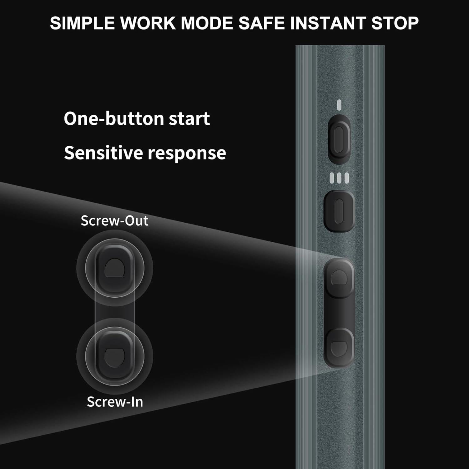 Destornillador Eléctrico STREBITO 155 Piezas Precisión