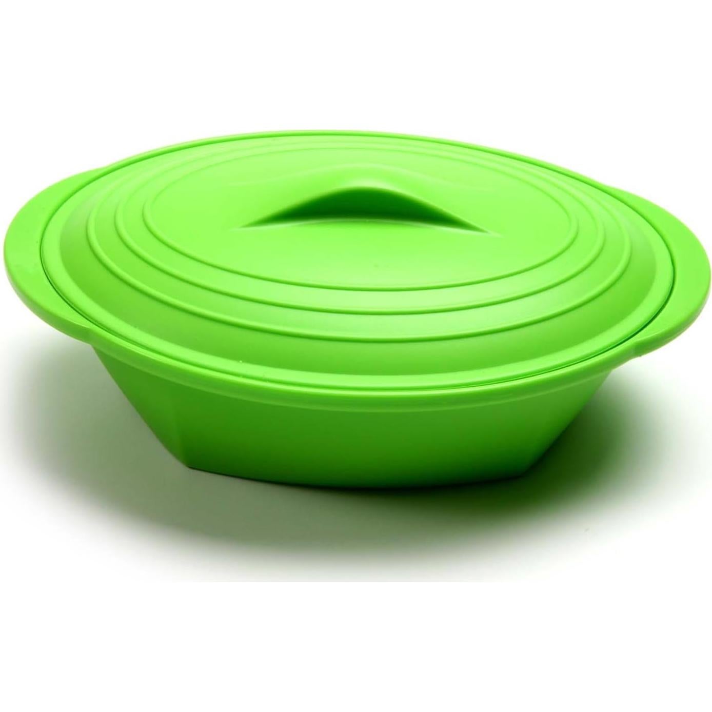Vaporera de Silicona Norpro 180 Verde 22.9x16.5 cm