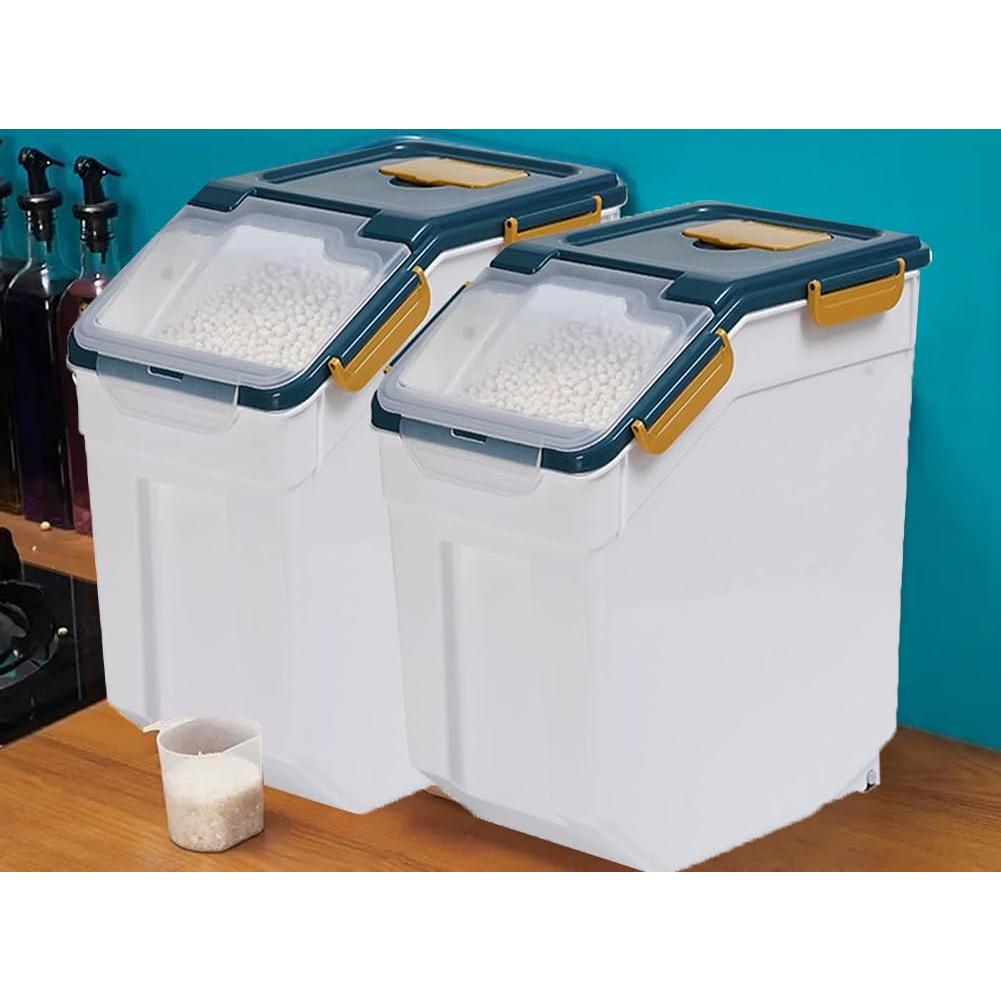 Contenedor de Almacenamiento Hermético YXQ 25lbs 2 Piezas