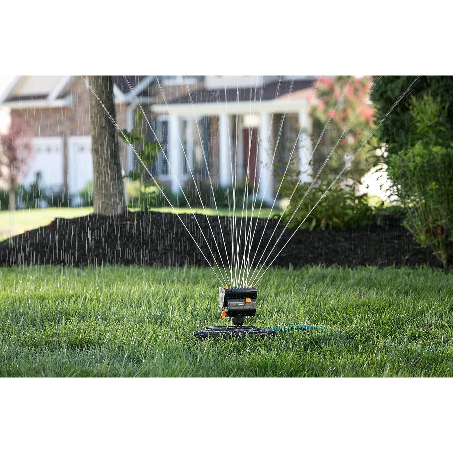 Aspersor Oscilante Melnor MiniMax Turbo 371 m² Ajustable