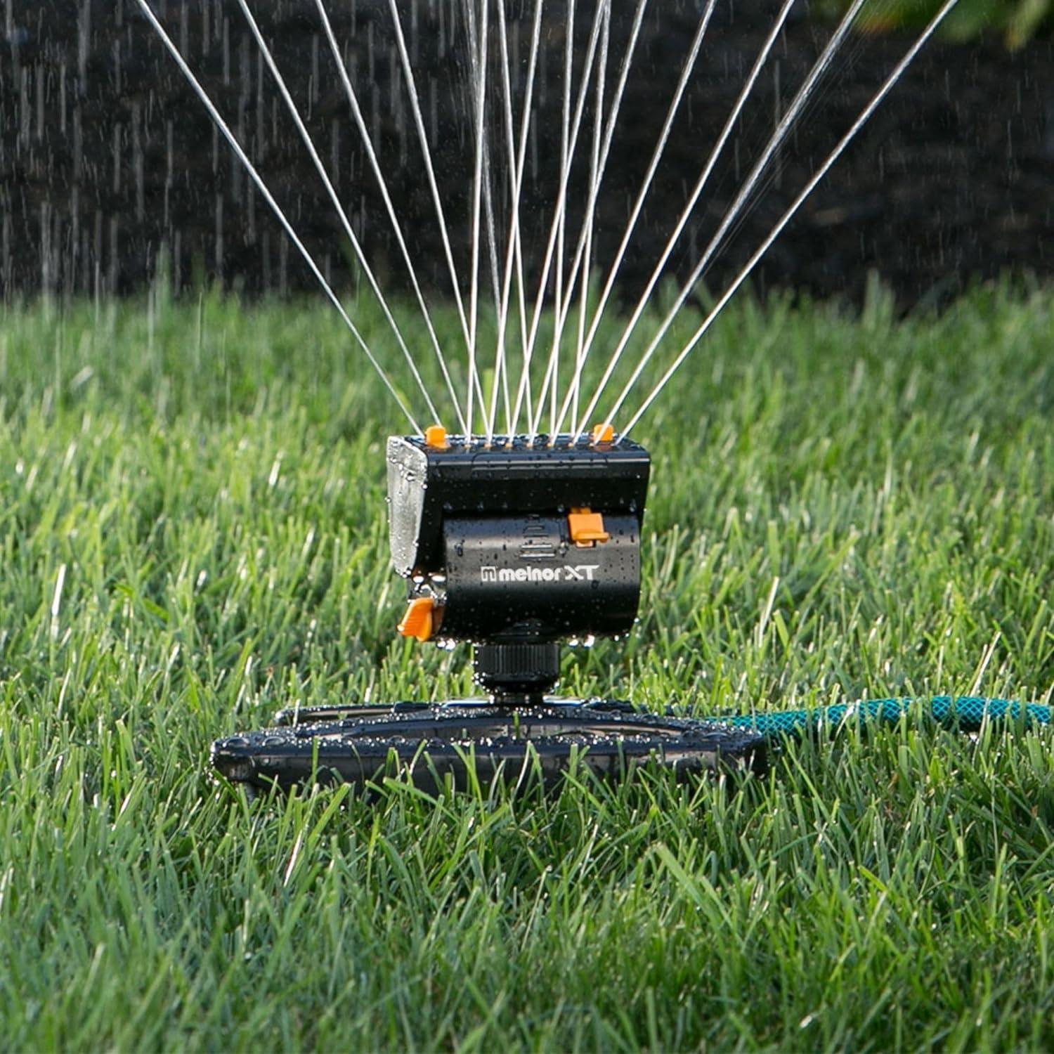 Aspersor Oscilante Melnor MiniMax Turbo 371 m² Ajustable