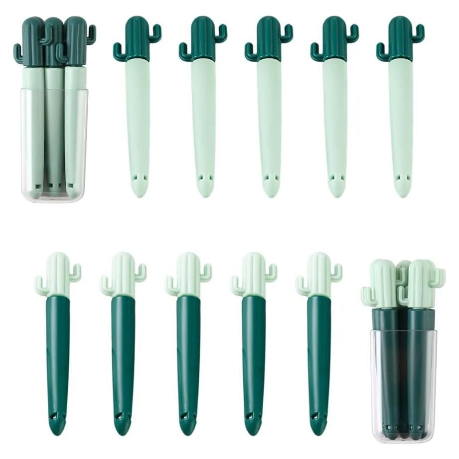 Clip de Sellado Magnético OULIGET en Forma de Cactus - 2 Piezas