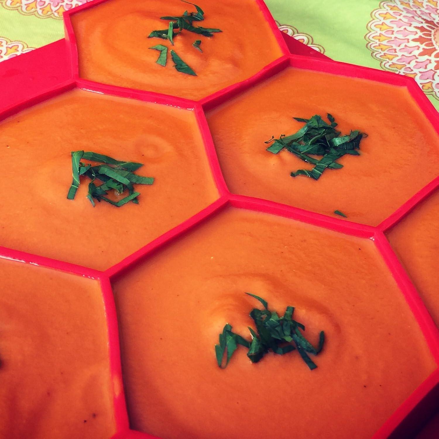 Prensa de Hamburguesas Shape+Store 8-en-1 0.91 kg Rojo