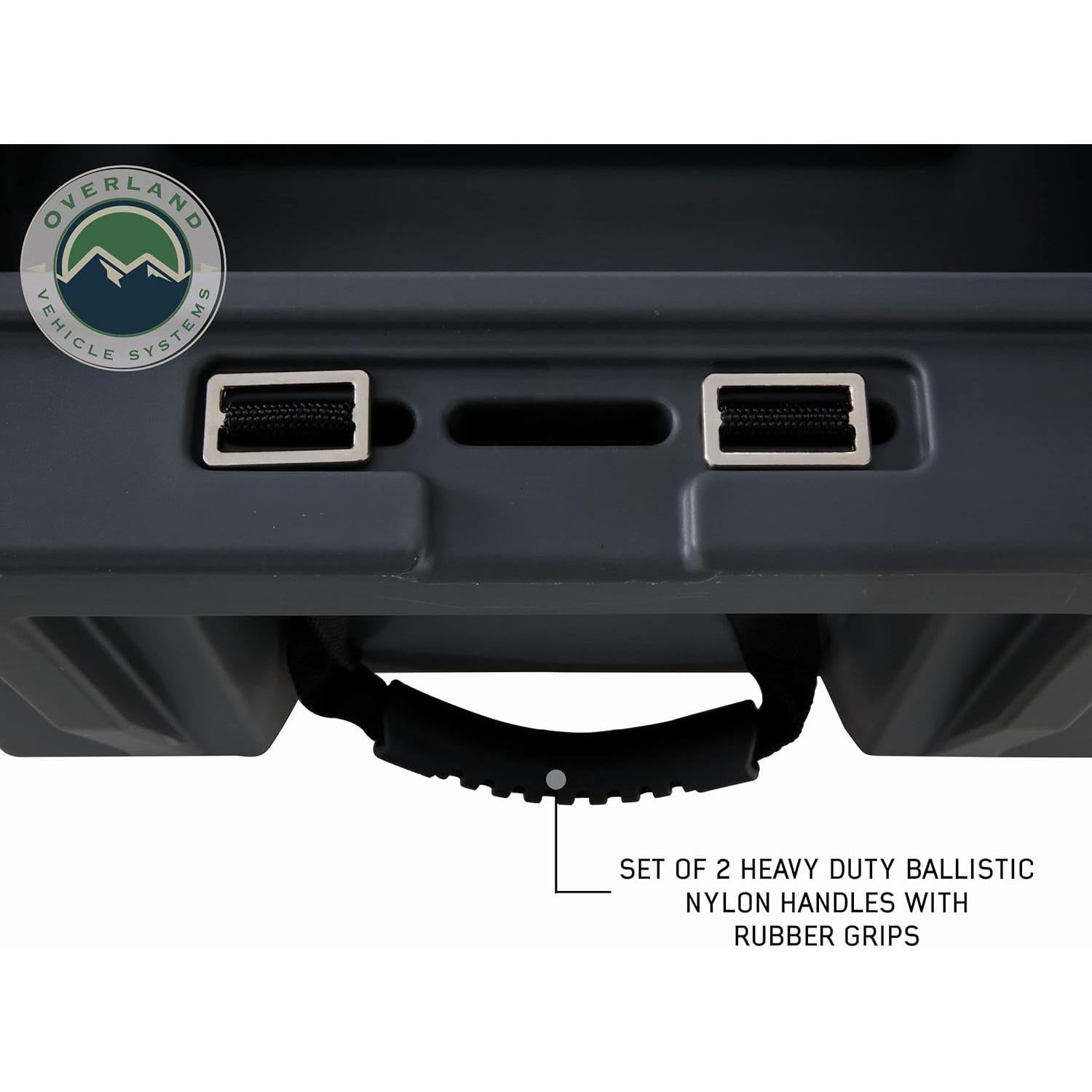 Caja Seco 53 QT Overland Vehicle Systems Gris Impermeable