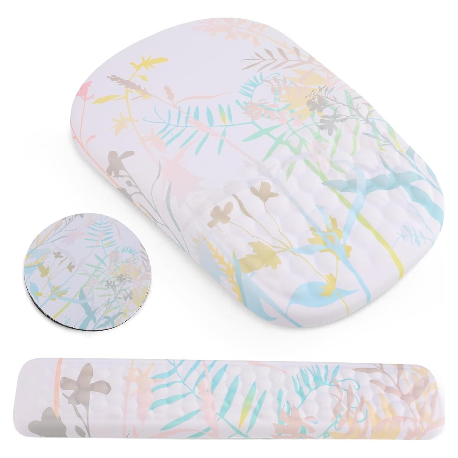 Almohadilla Ergonómica Gugxiom 3 en 1 con Reposamuñecas y Posavasos