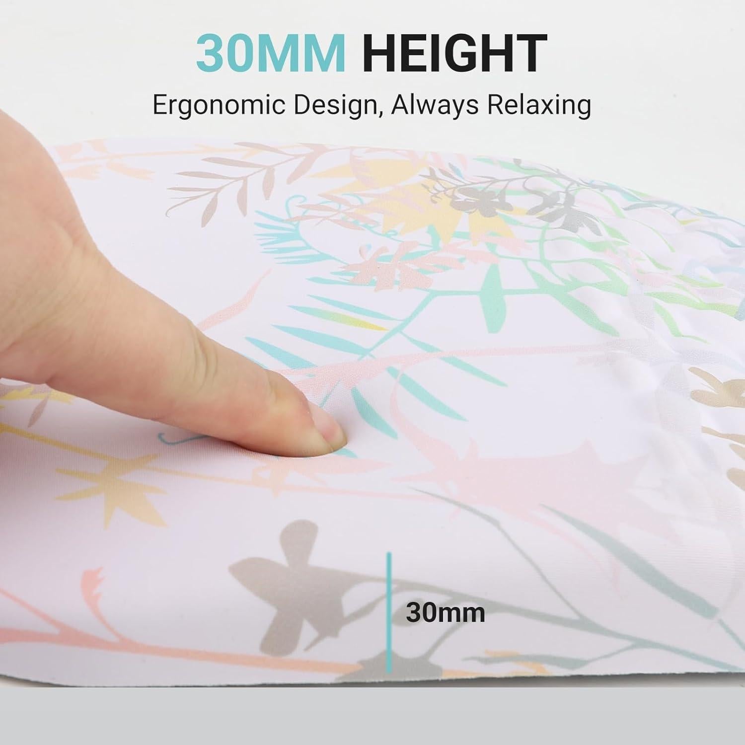 Almohadilla Ergonómica Gugxiom 3 en 1 con Reposamuñecas y Posavasos