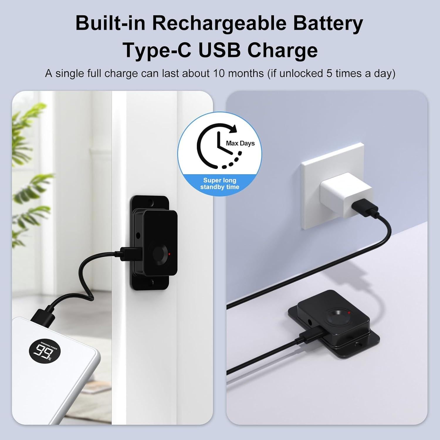 Cerradura Inteligente para Refrigerador Larimuer - Biometría