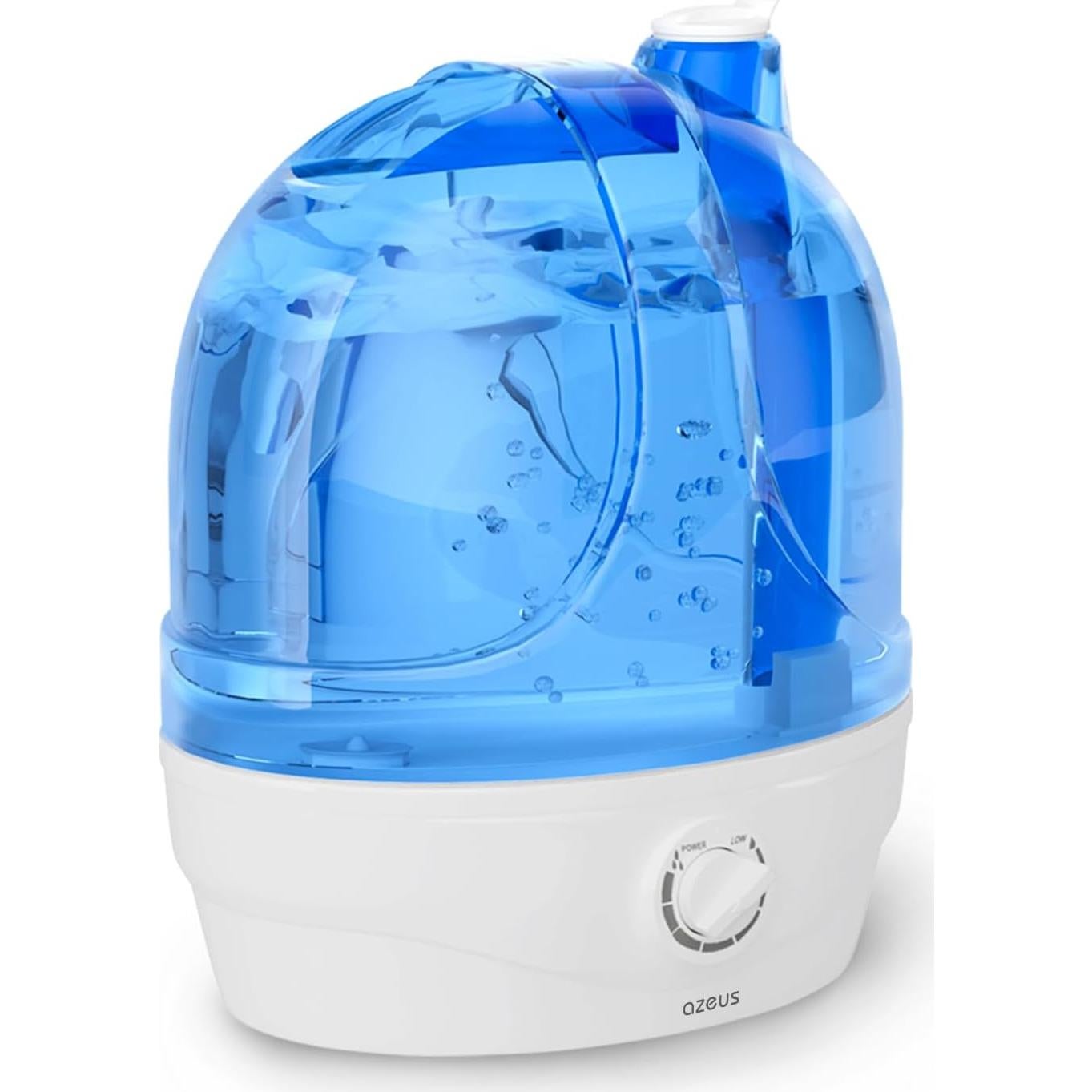 Humidificador Ultrasonico AZEUS 2.8L Apagado Automático 35m²