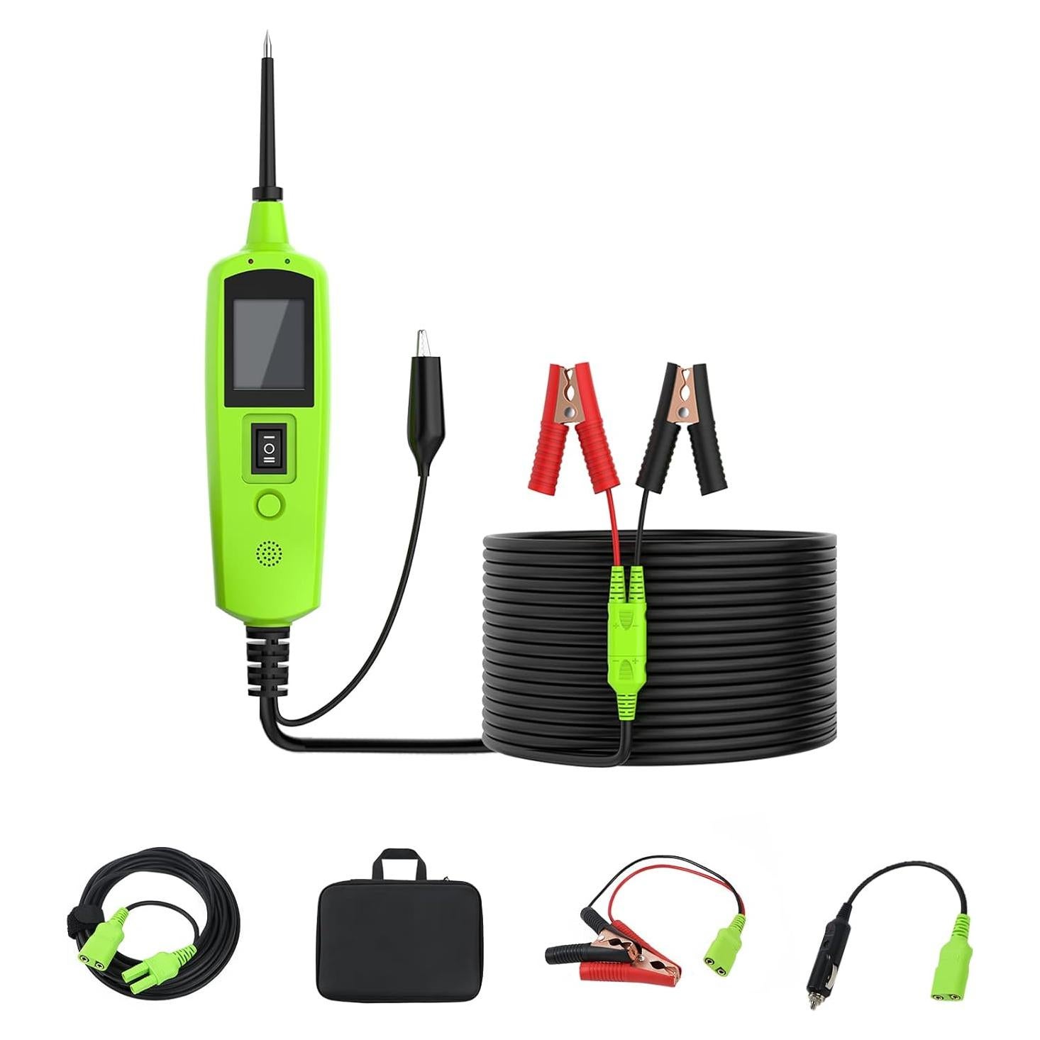 Probador de Circuito MOTOCOCHE 12V/24V con Cable 10m