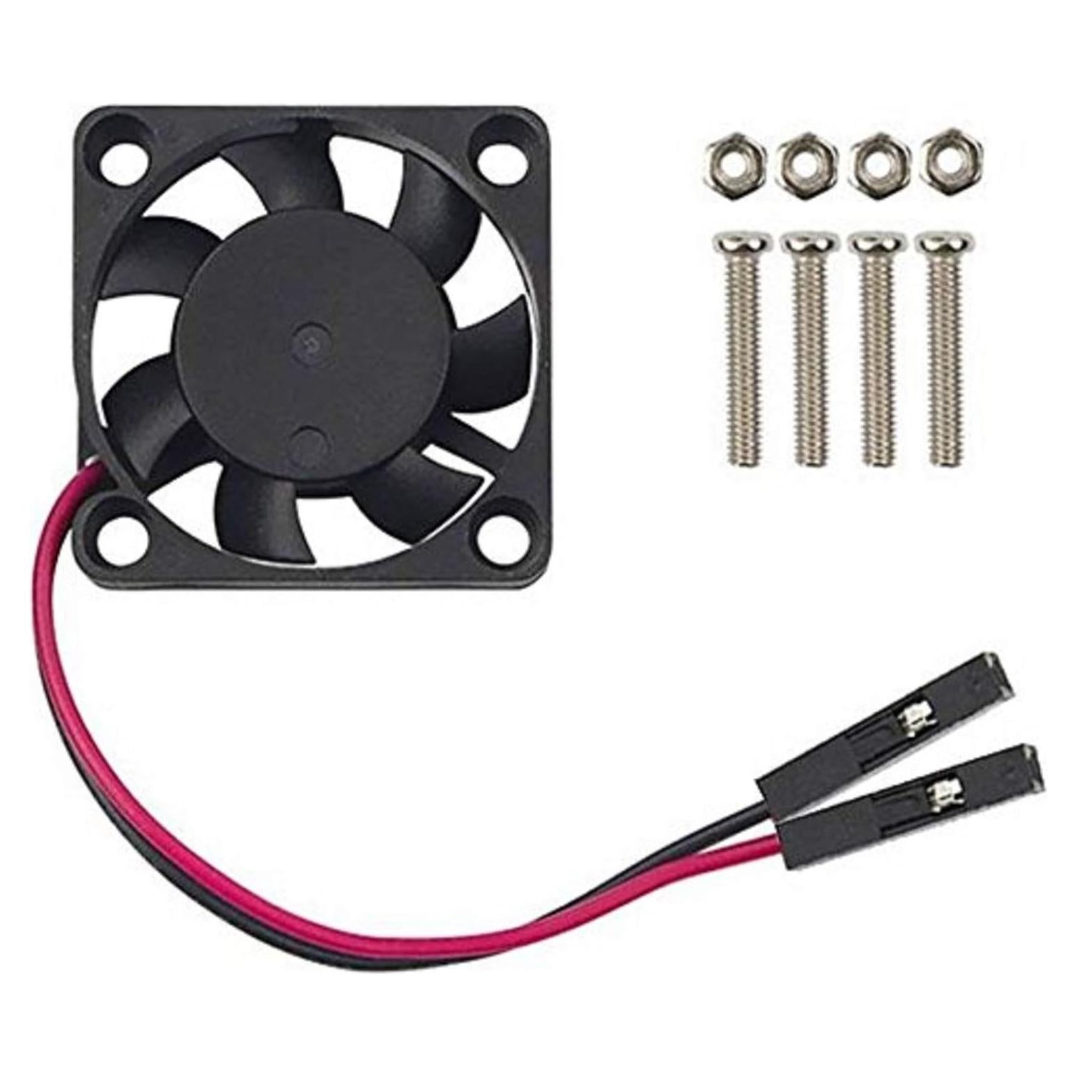 Ventilador Easycargo 30x30mm para Raspberry Pi 4 y 3, Silencioso