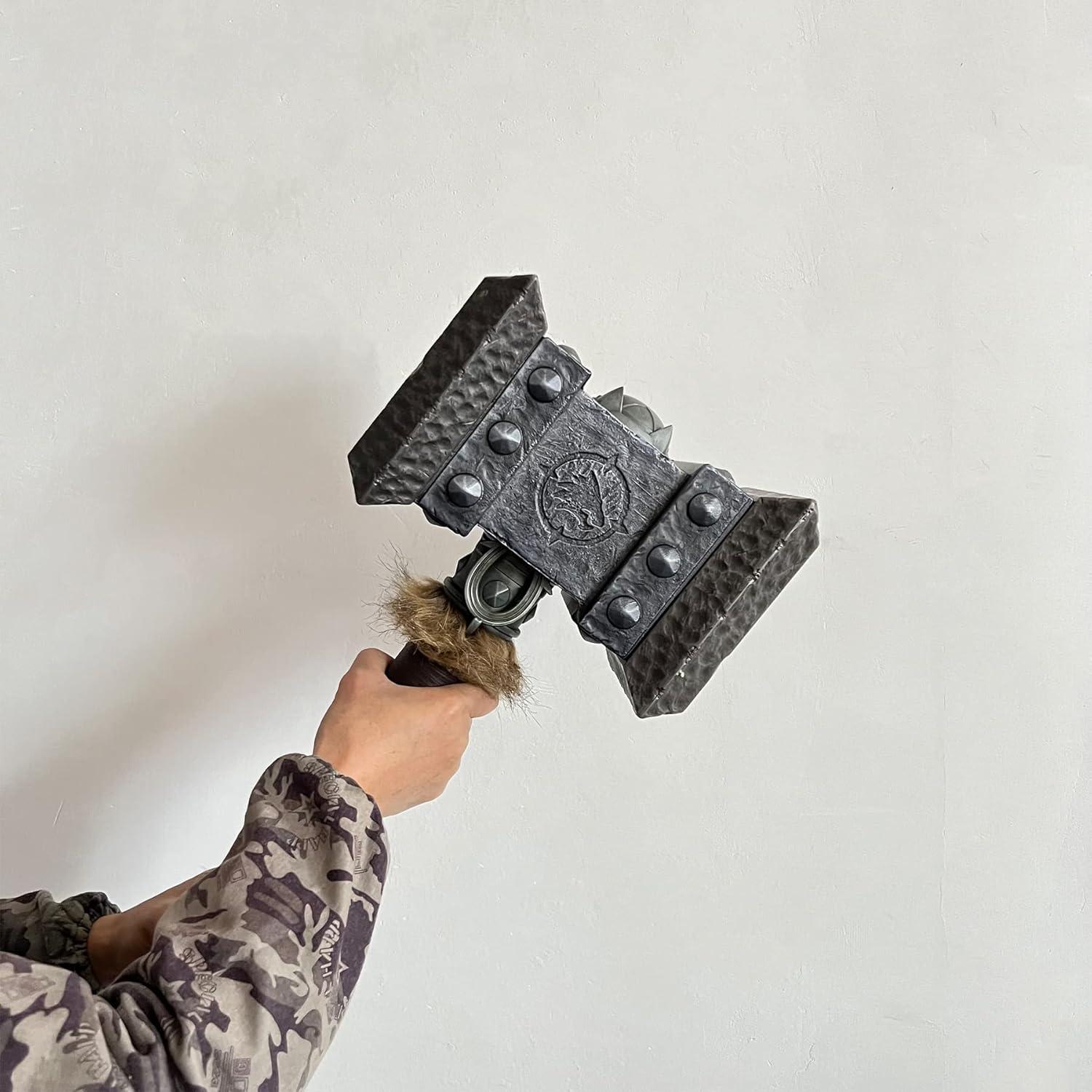 Répl. Ogrim Doomhammer SV 1:1 Metal 55,88 cm Cosplay