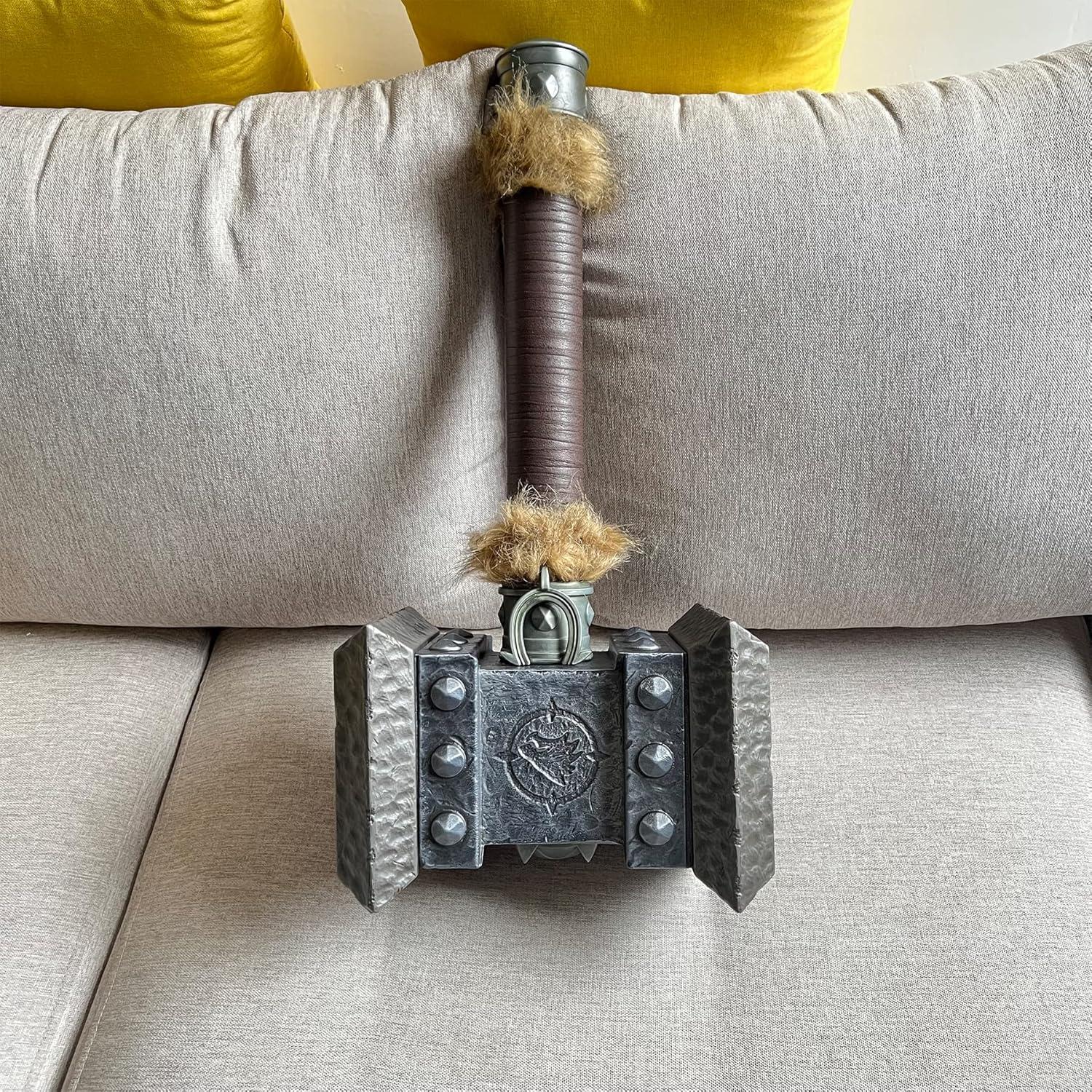 Répl. Ogrim Doomhammer SV 1:1 Metal 55,88 cm Cosplay