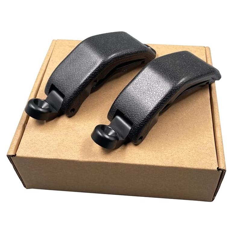 Pestillo de Ventana de Vidrio HUYILUN 2 Pcs Negro Toyota