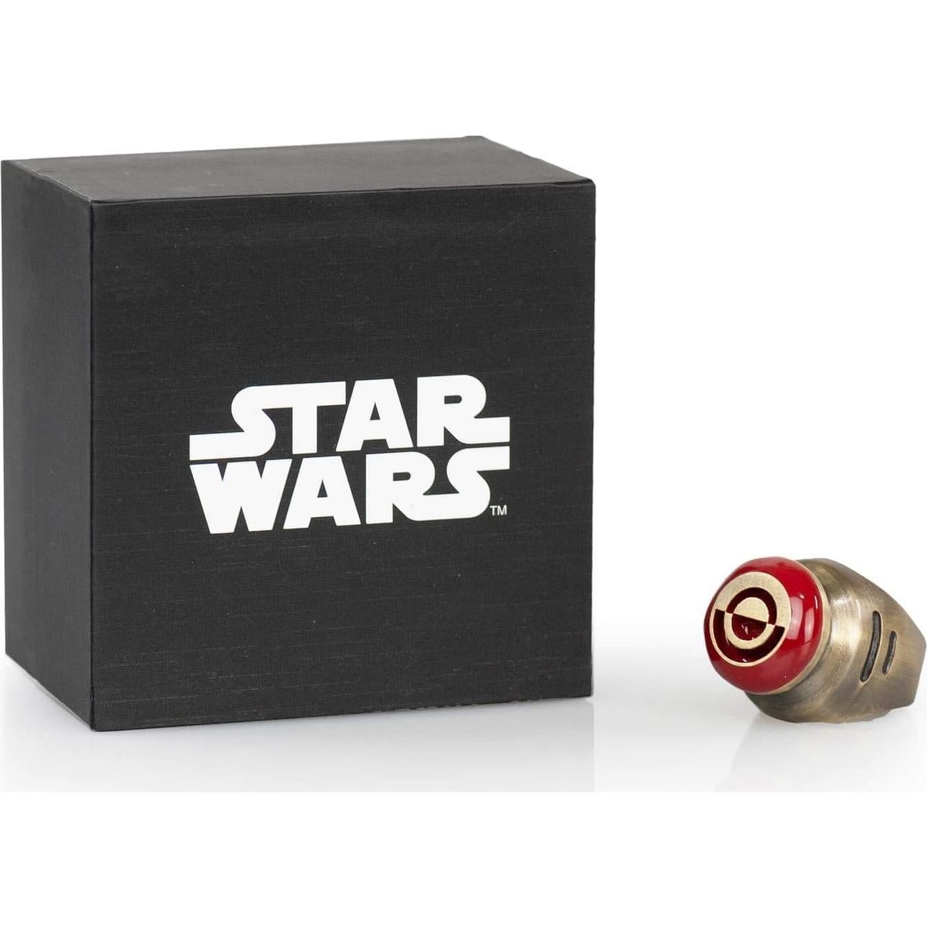 Anillo de Signet Crimson Dawn Star Wars | Metal Sólido