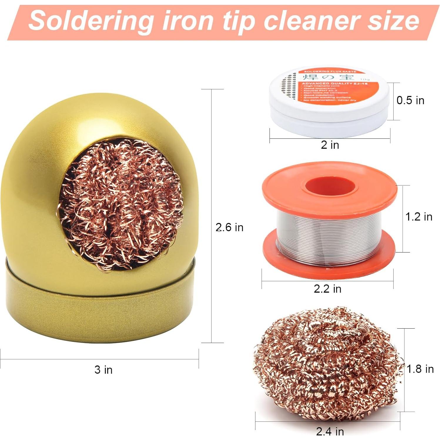 Limpiador de Punta de Soldador Windspeed con Alambre de Cobre