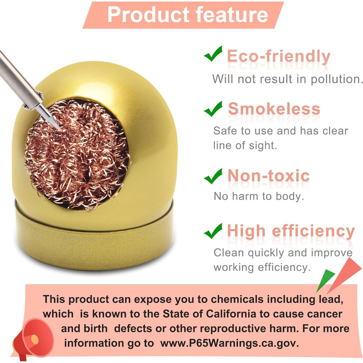 Limpiador de Punta de Soldador Windspeed con Alambre de Cobre