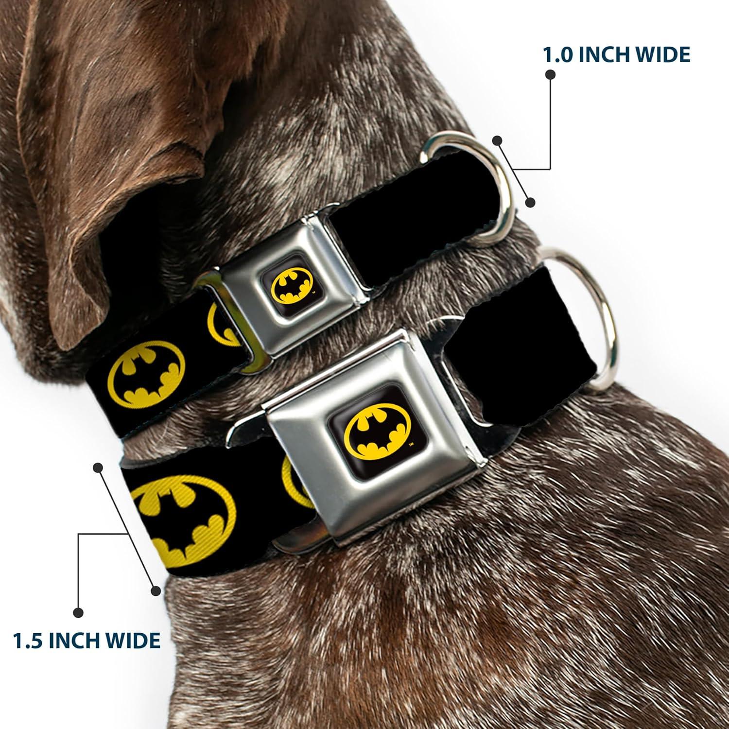 Collar para Perros DC Comics Batman 24.1-33 cm 2.5 cm Ancho