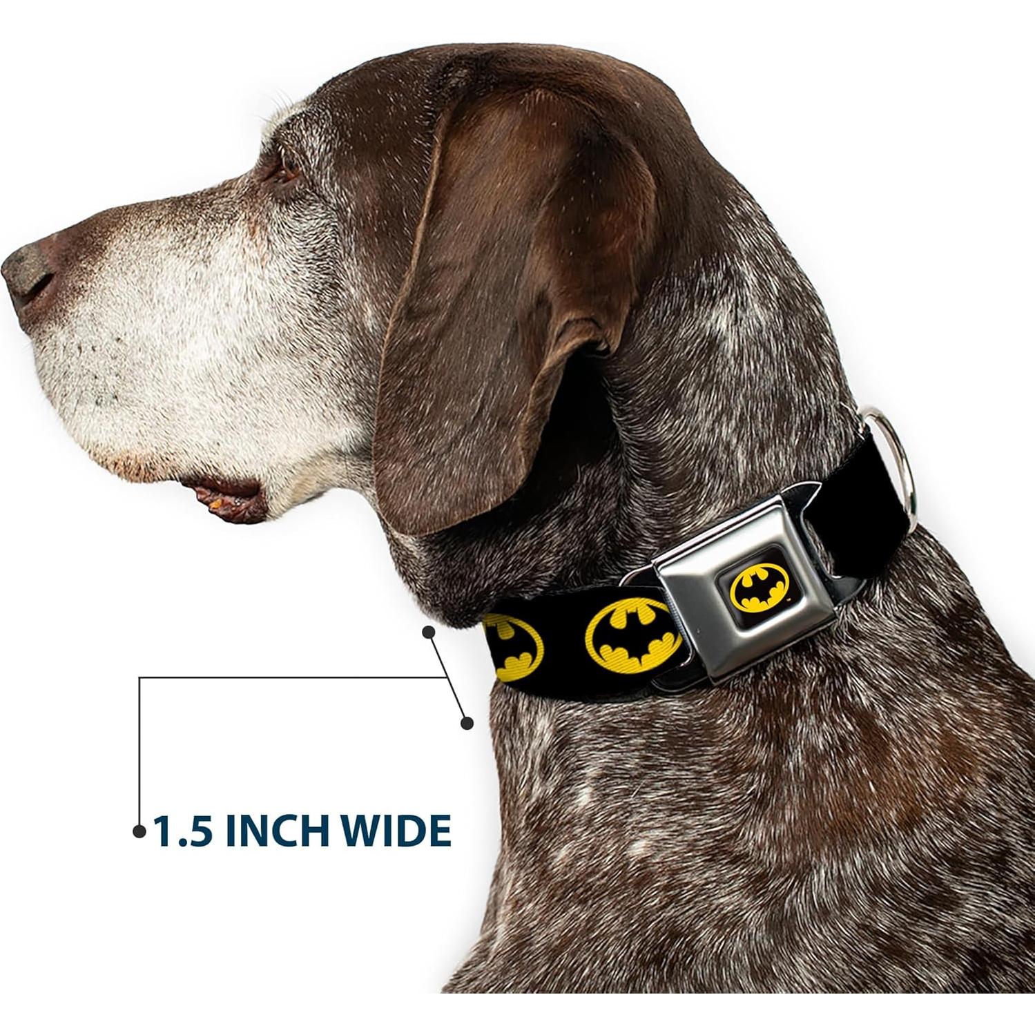 Collar para Perros DC Comics Batman 24.1-33 cm 2.5 cm Ancho