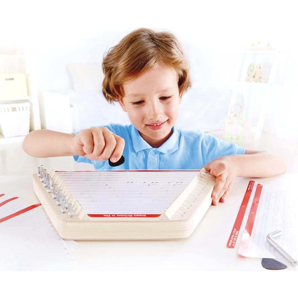 Hape Happy Harp Arpa Musical de Madera para Niños