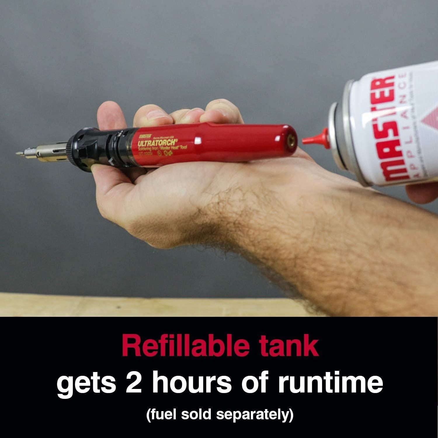 Soldador a Gas Master UT-100SiK Sin Cable 3 en 1