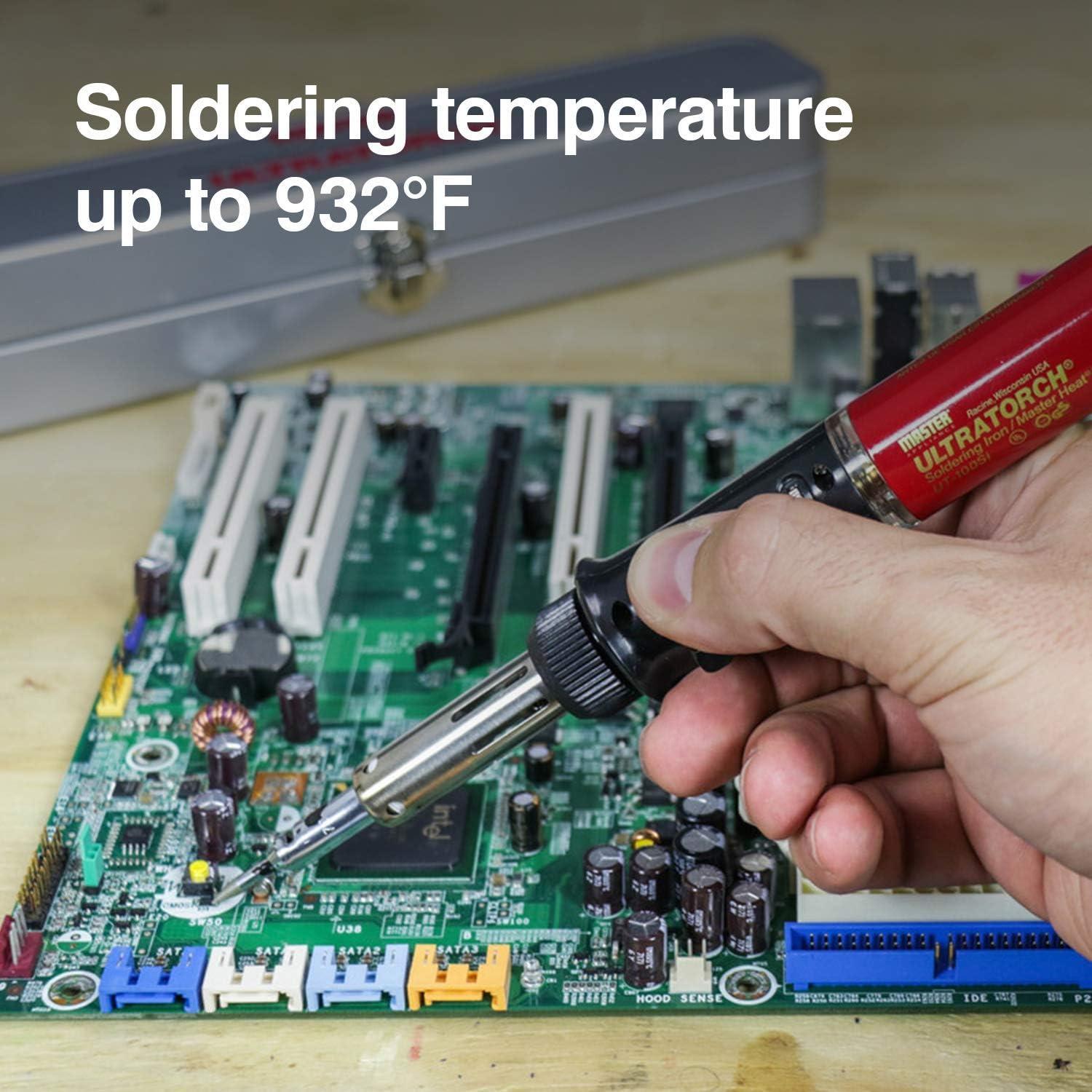 Soldador a Gas Master UT-100SiK Sin Cable 3 en 1