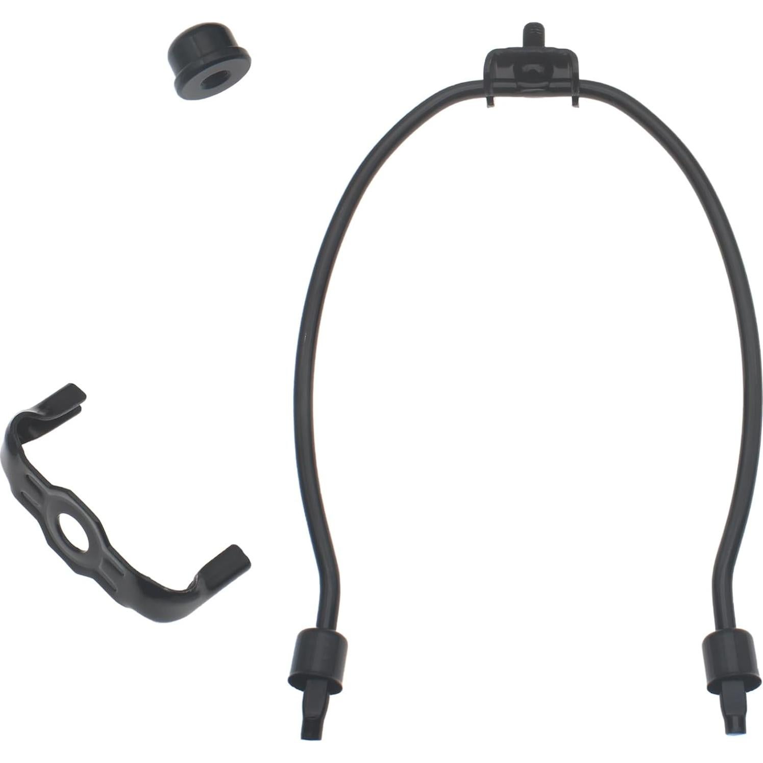 Soporte de Arpa para Lámpara HAJXZH 17.78 cm Negro