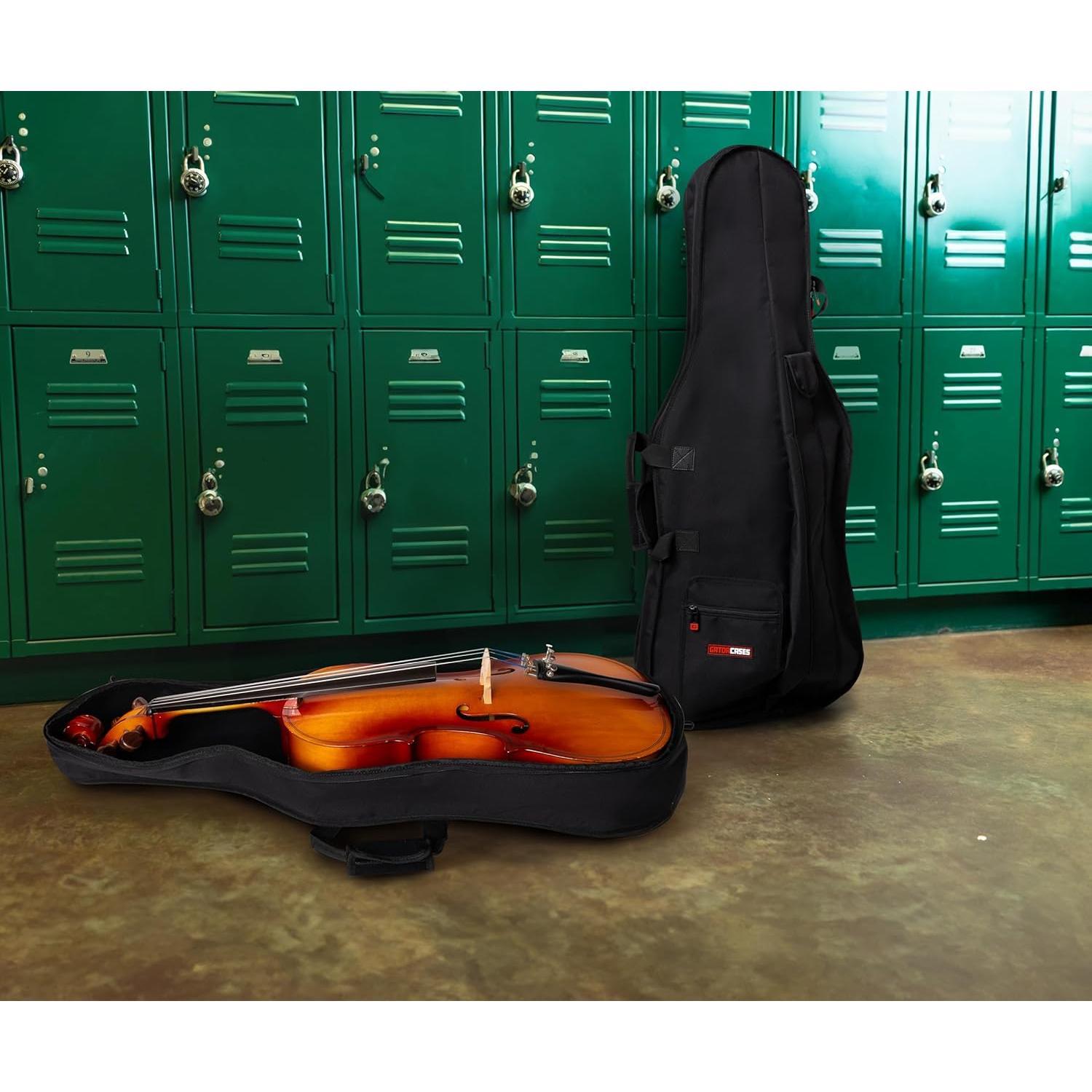 Bolsa de Viaje Gator para Violonchelo 3/4 Nylon Negro