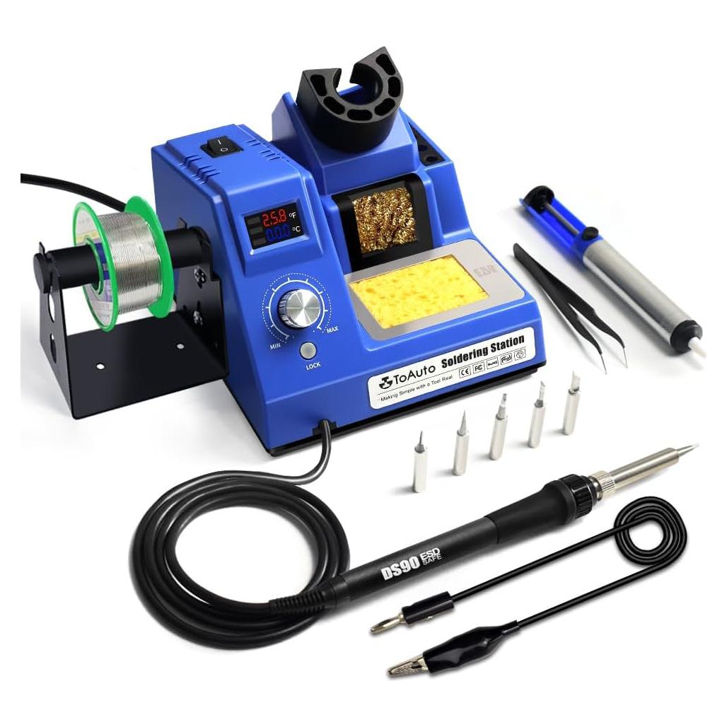 Estación de Soldadura TOAUTO DS90 90W Pantalla Digital