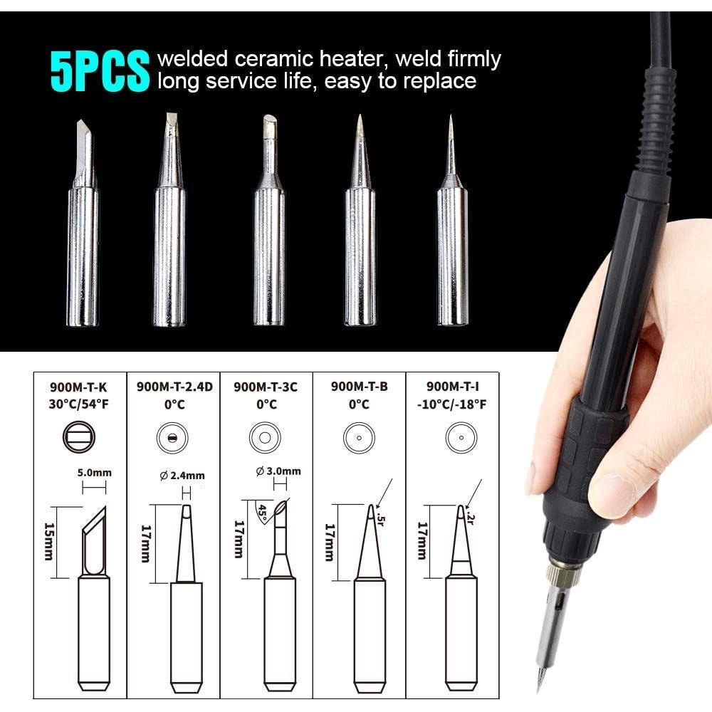 Estación de Soldadura TOAUTO DS90 90W Pantalla Digital