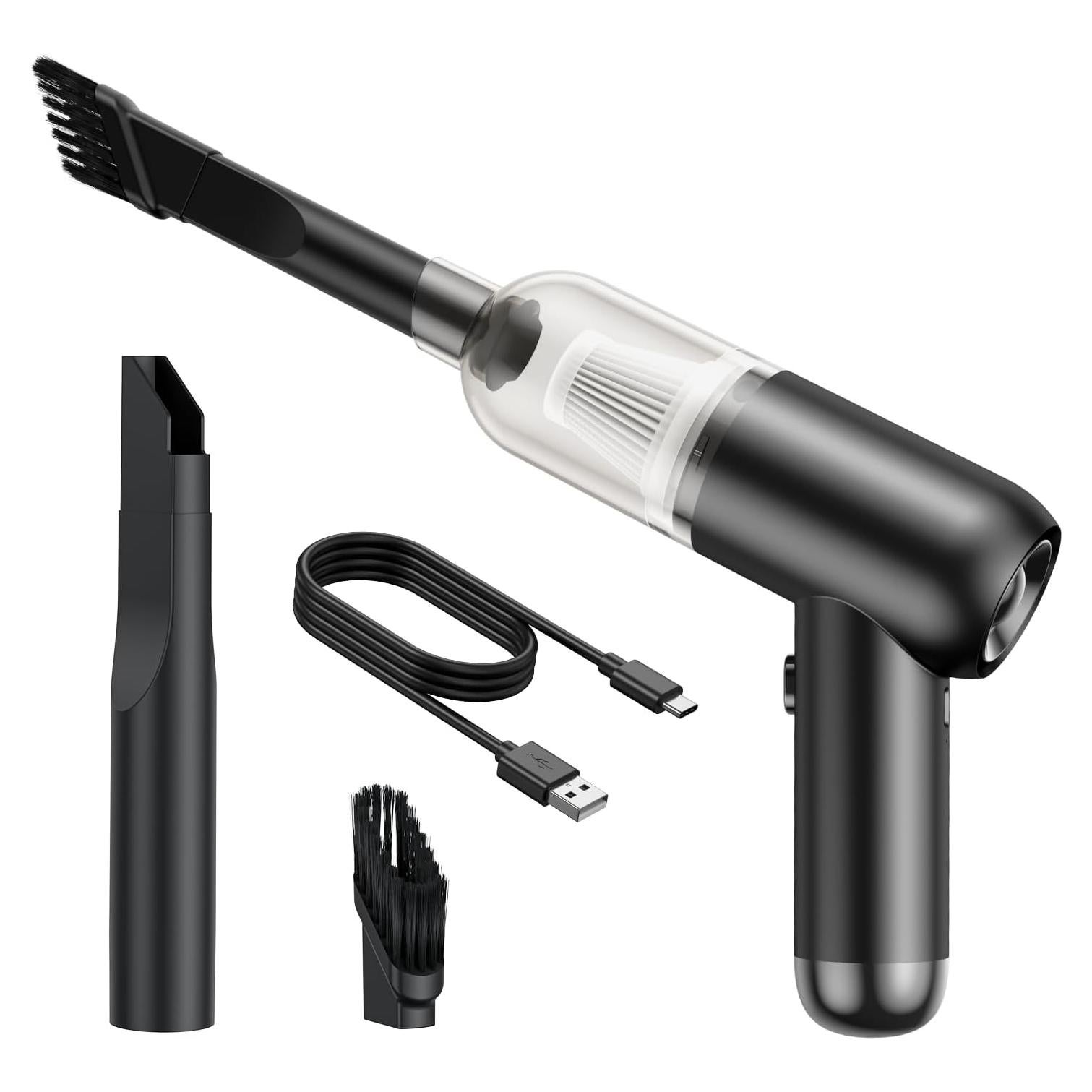 Aspiradora de Mano Portátil Shinebella SUSTCV1BK 6000Pa