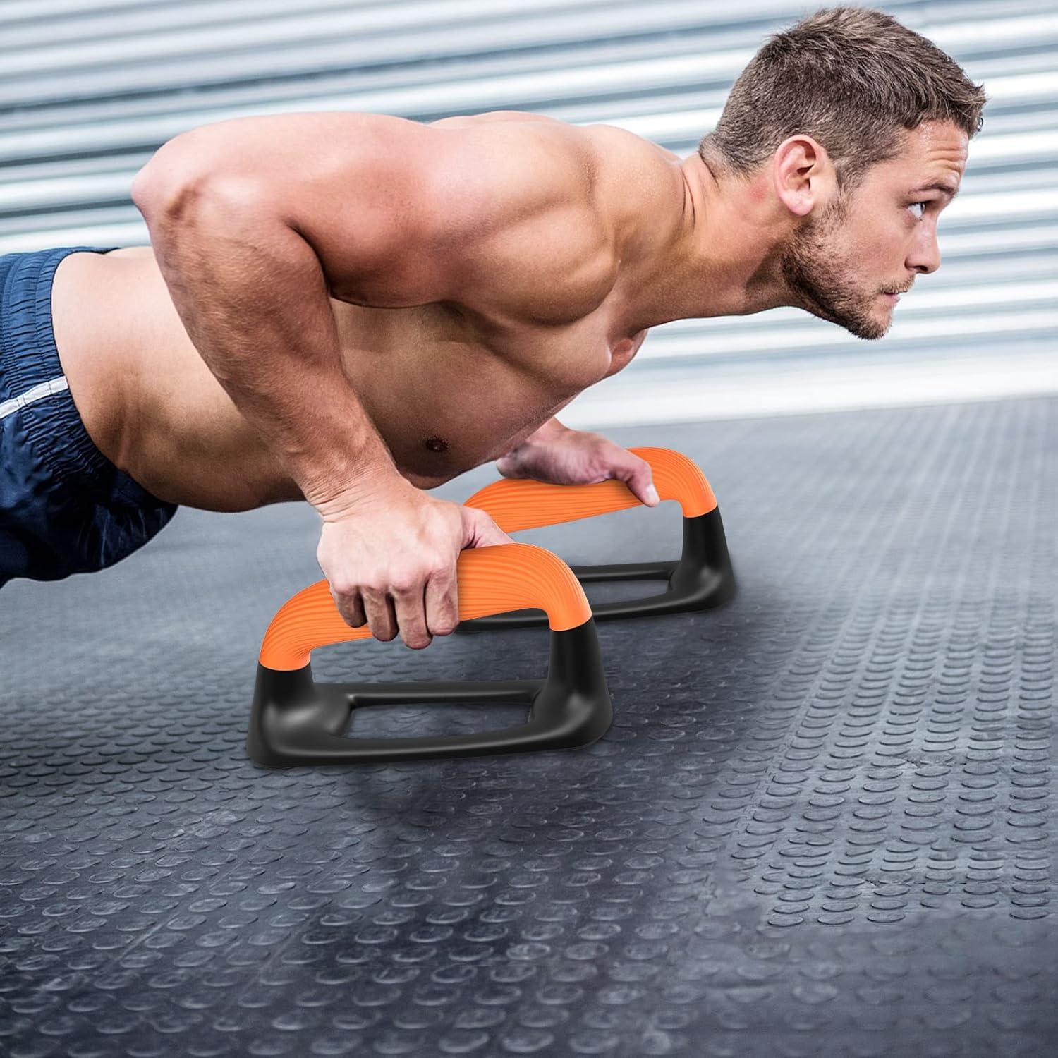 Barras de Flexiones Kipika con Mangos Ergonómicos Antideslizantes