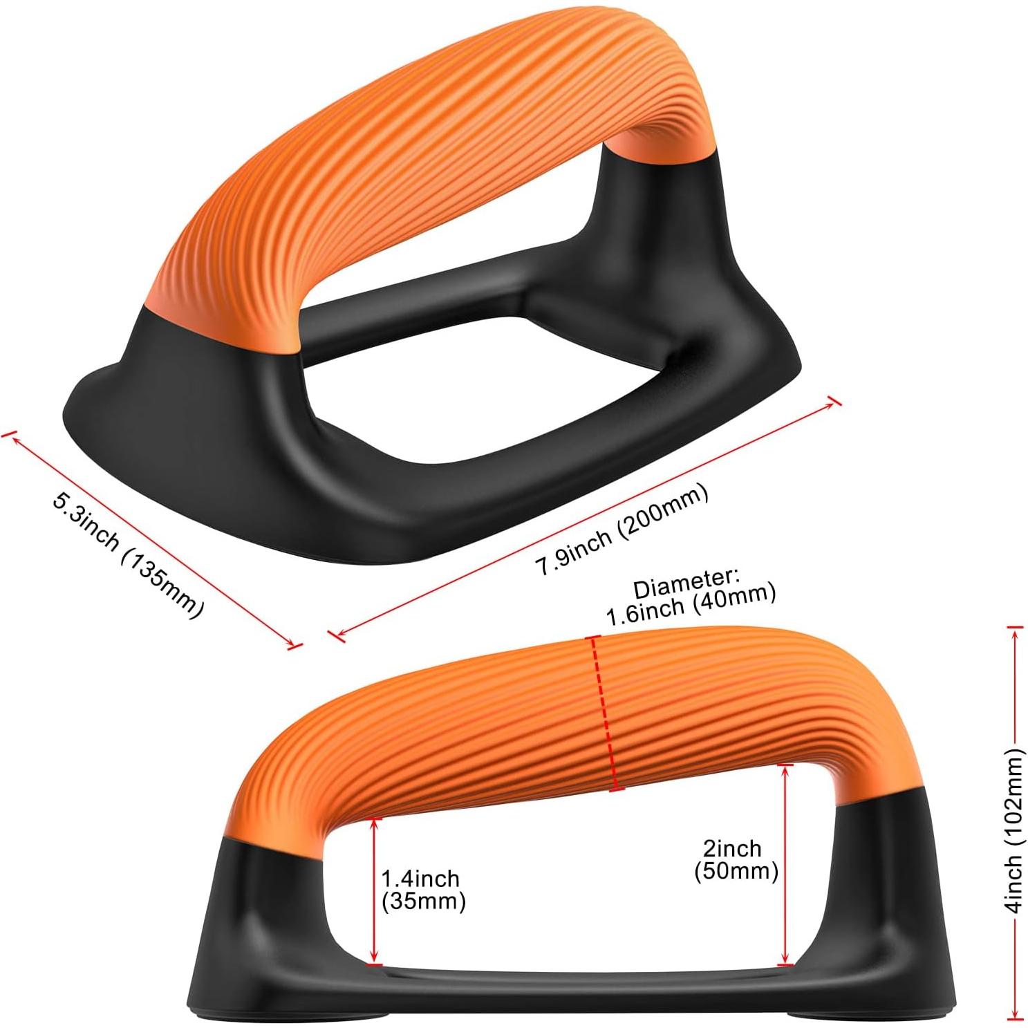 Barras de Flexiones Kipika con Mangos Ergonómicos Antideslizantes