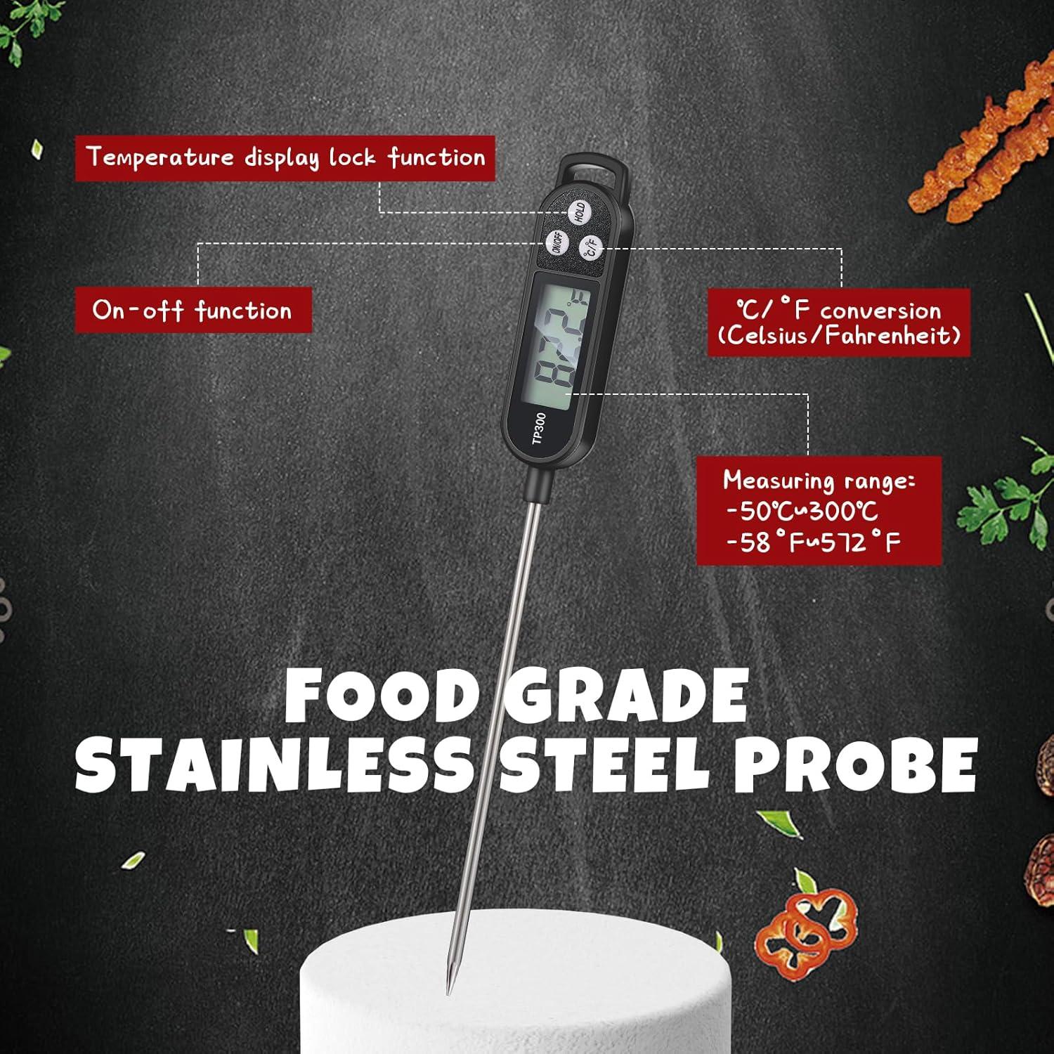 Termómetro Digital de Cocina Copkim 6 Piezas Sonda Instantánea